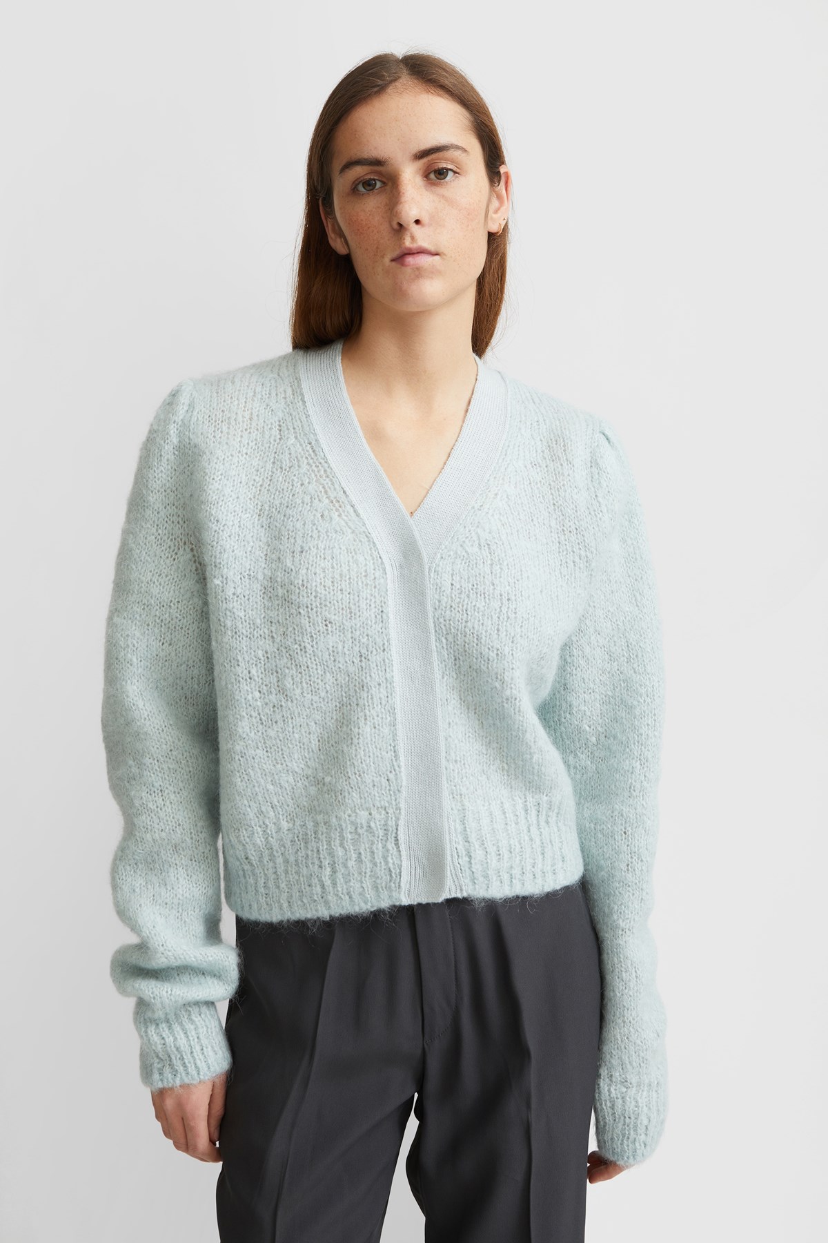 Amomento Grandma Cardigan Mint | WoodWood.com