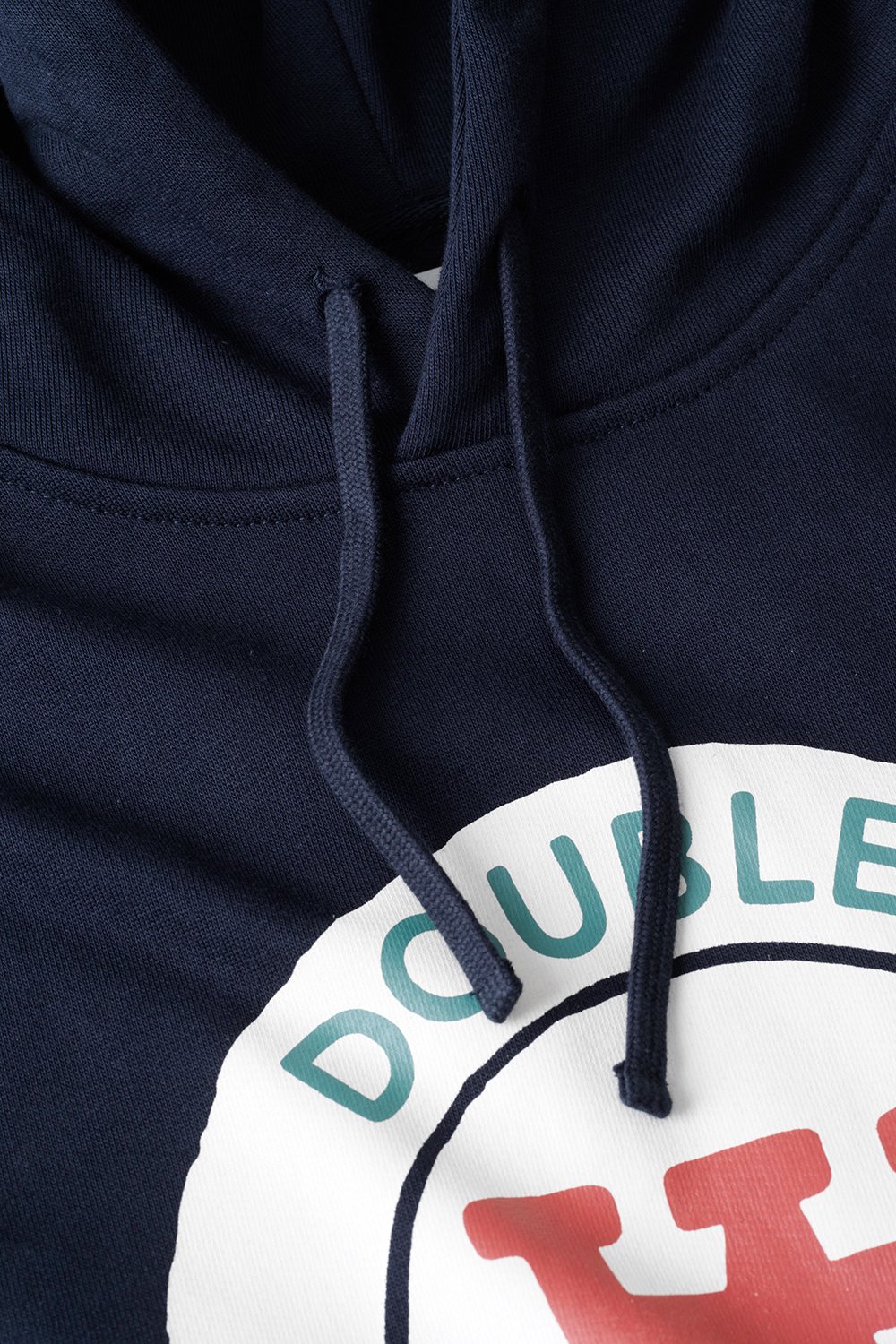 Double A by Wood Wood Ian Crest hoodie Navy | WoodWood.com