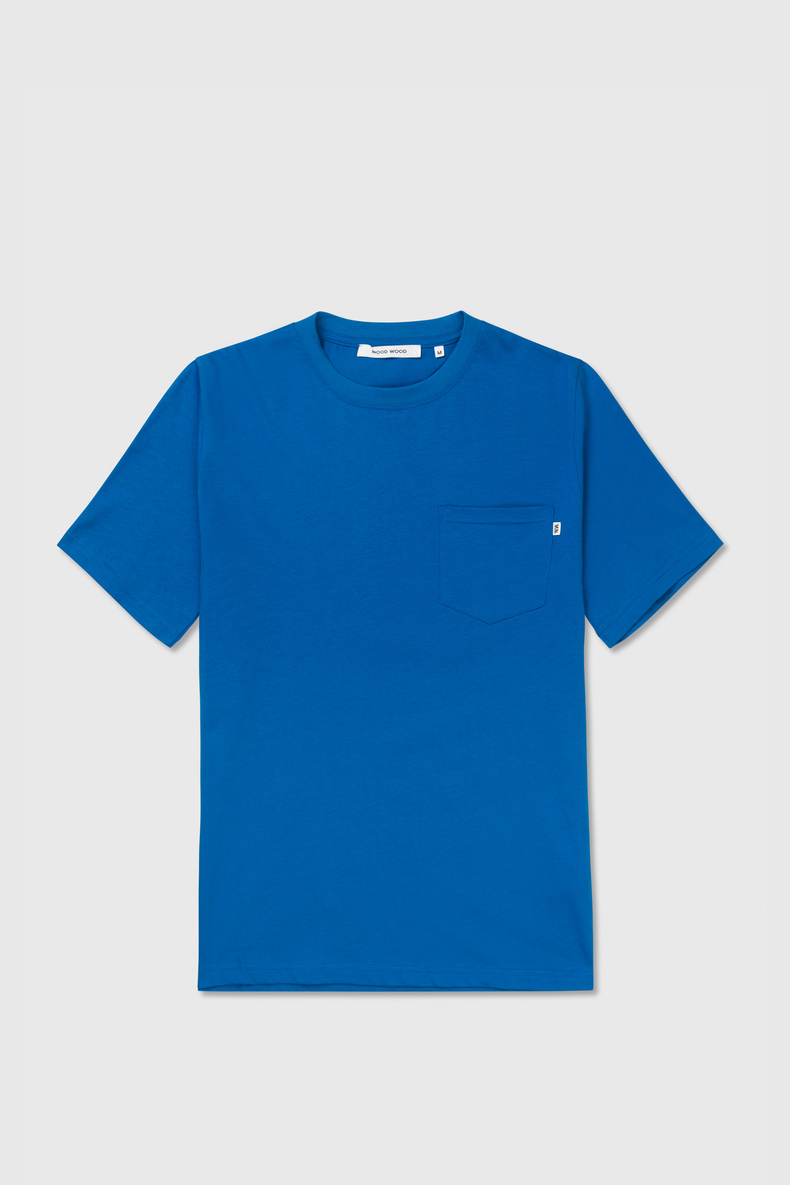 Wood Wood Bobby pocket T-Shirt Bright blue | WoodWood.com