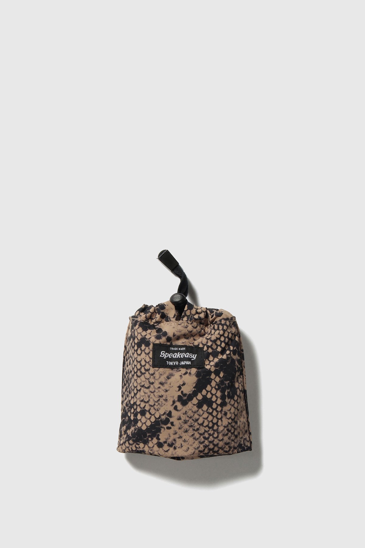 WACKO MARIA Python Packable Tote Bag Beige | WoodWood.com