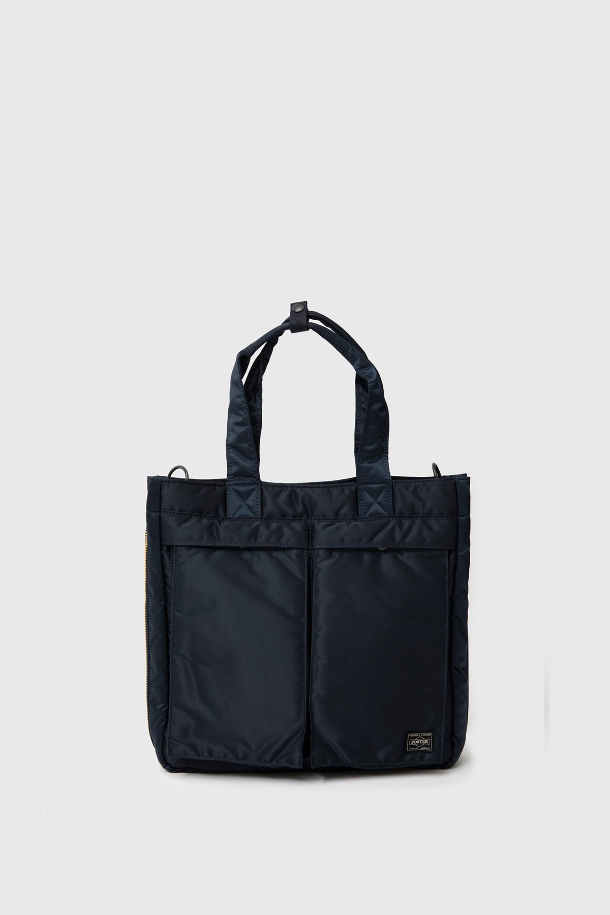 Porter Yoshida 2Way Tote Bag Navy (50) | WoodWood.com