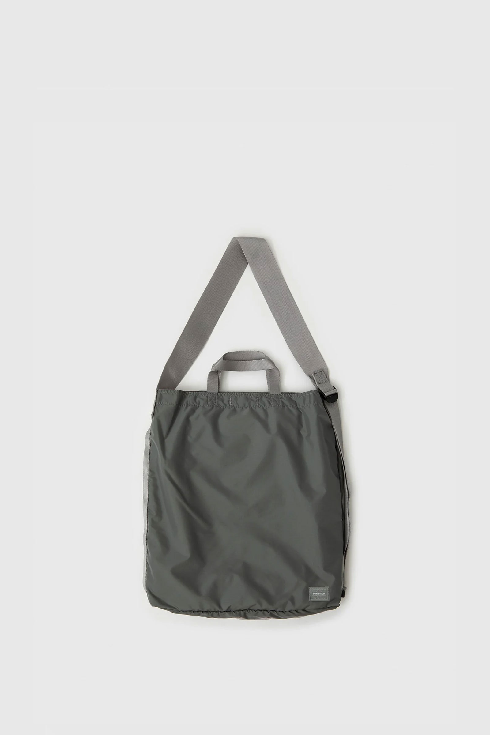 Porter Yoshida Flex 2Way Shoulder Bag Gray (11) | WoodWood.com
