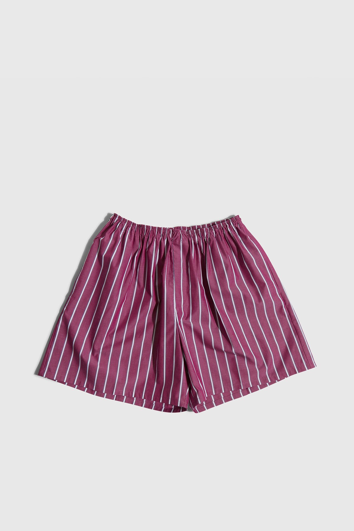 CristaSeya Maxi Boxer Shorts Pink/White Stripes | WoodWood.com