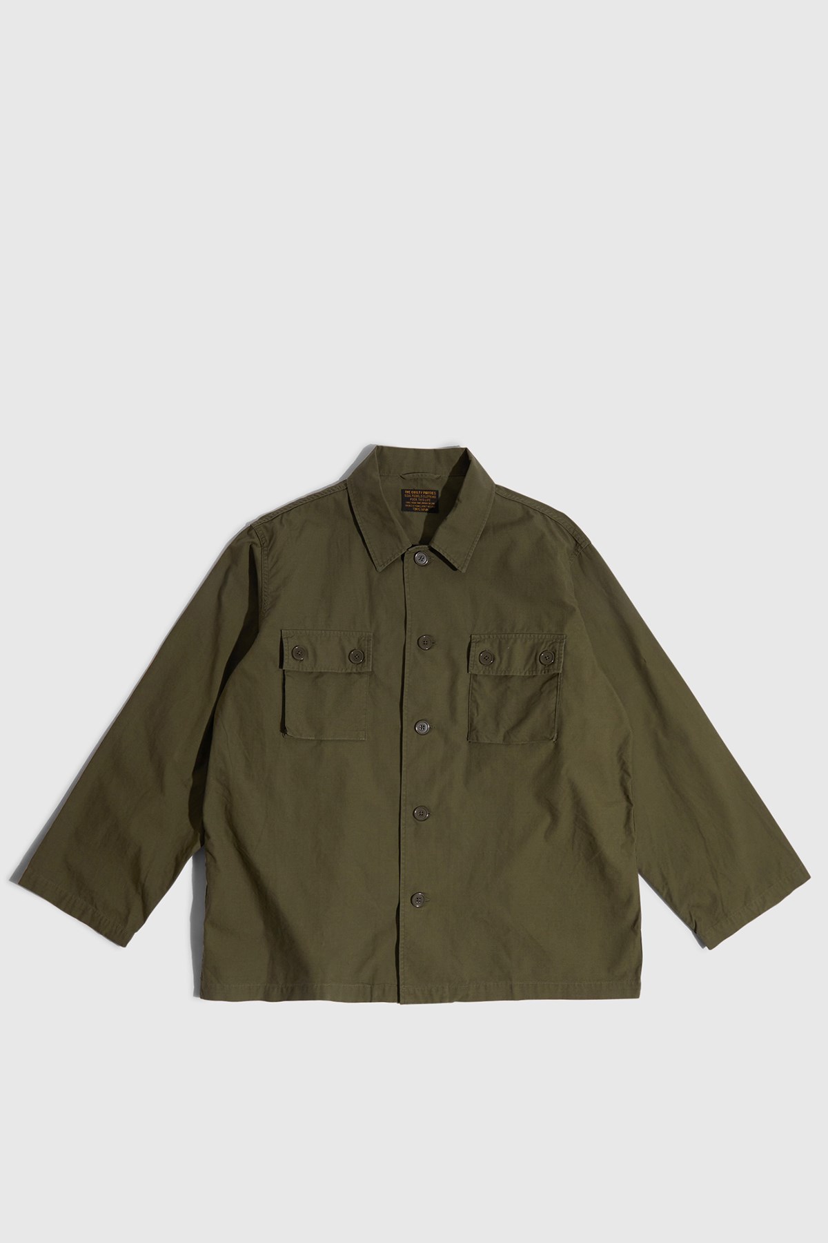 WACKO MARIA Type-4 Army Shirt Khaki | WoodWood.com