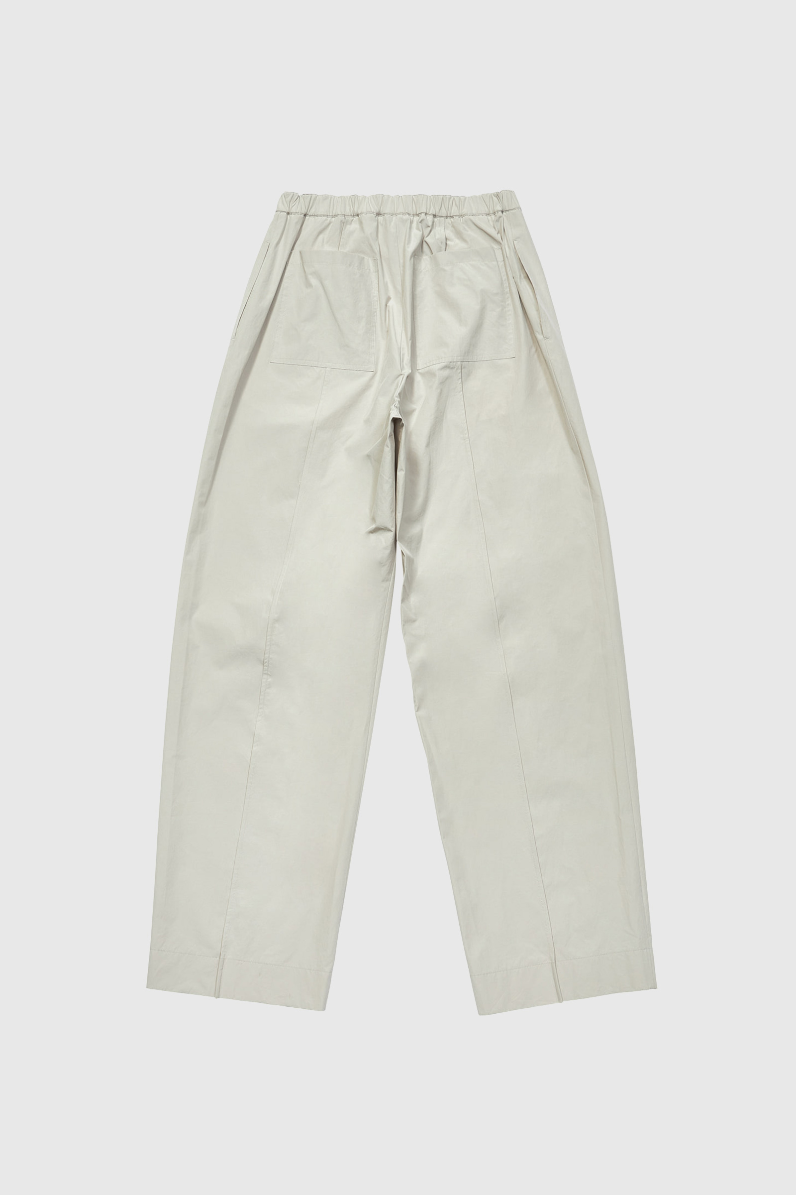 Amomento Belted Tuck Pants Ecru | WoodWood.com