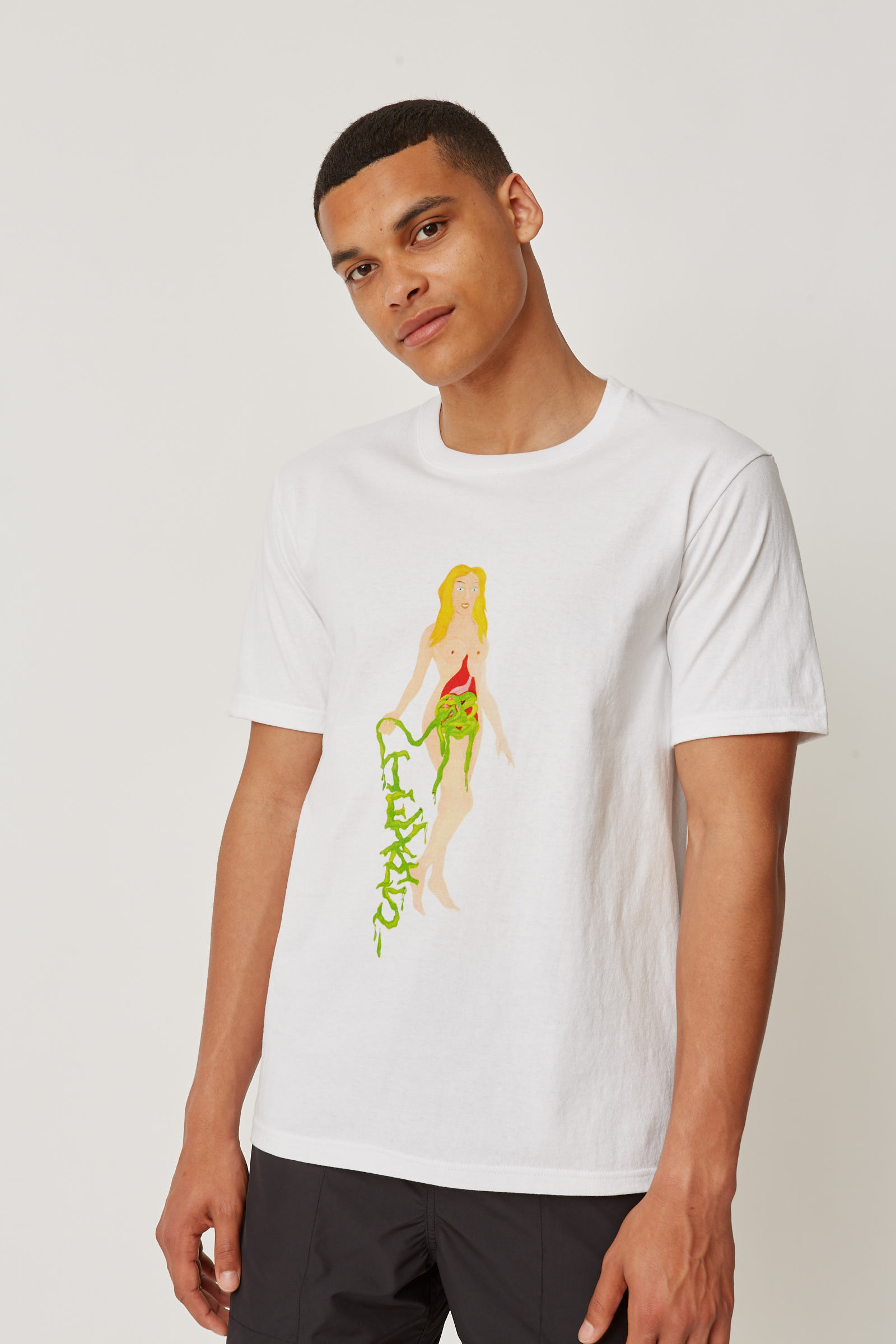 WACKO MARIA Oversize Crew T-shirt White | WoodWood.com