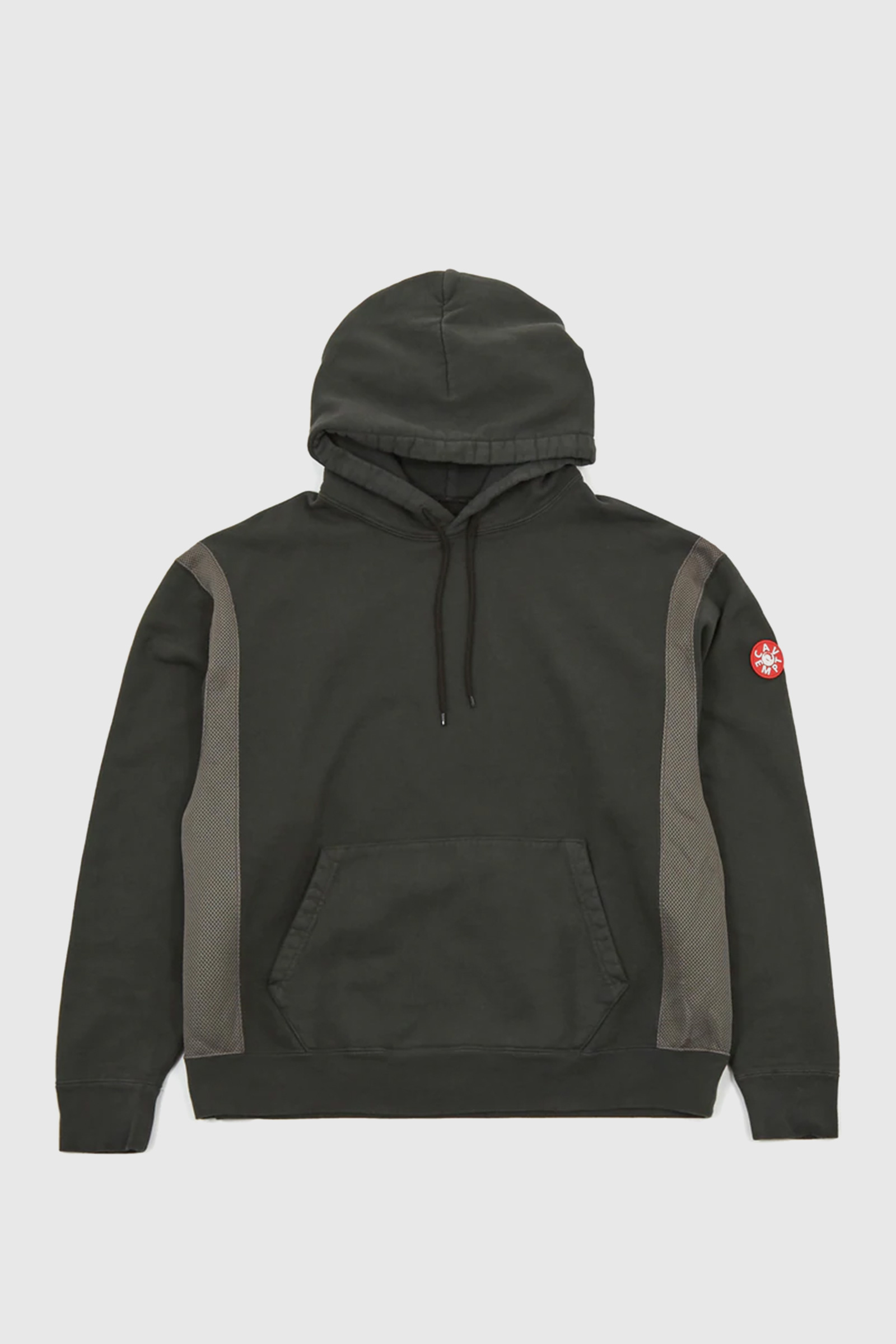 Cav Empt Overdye Side Mesh Heavy Hoody Black | WoodWood.com