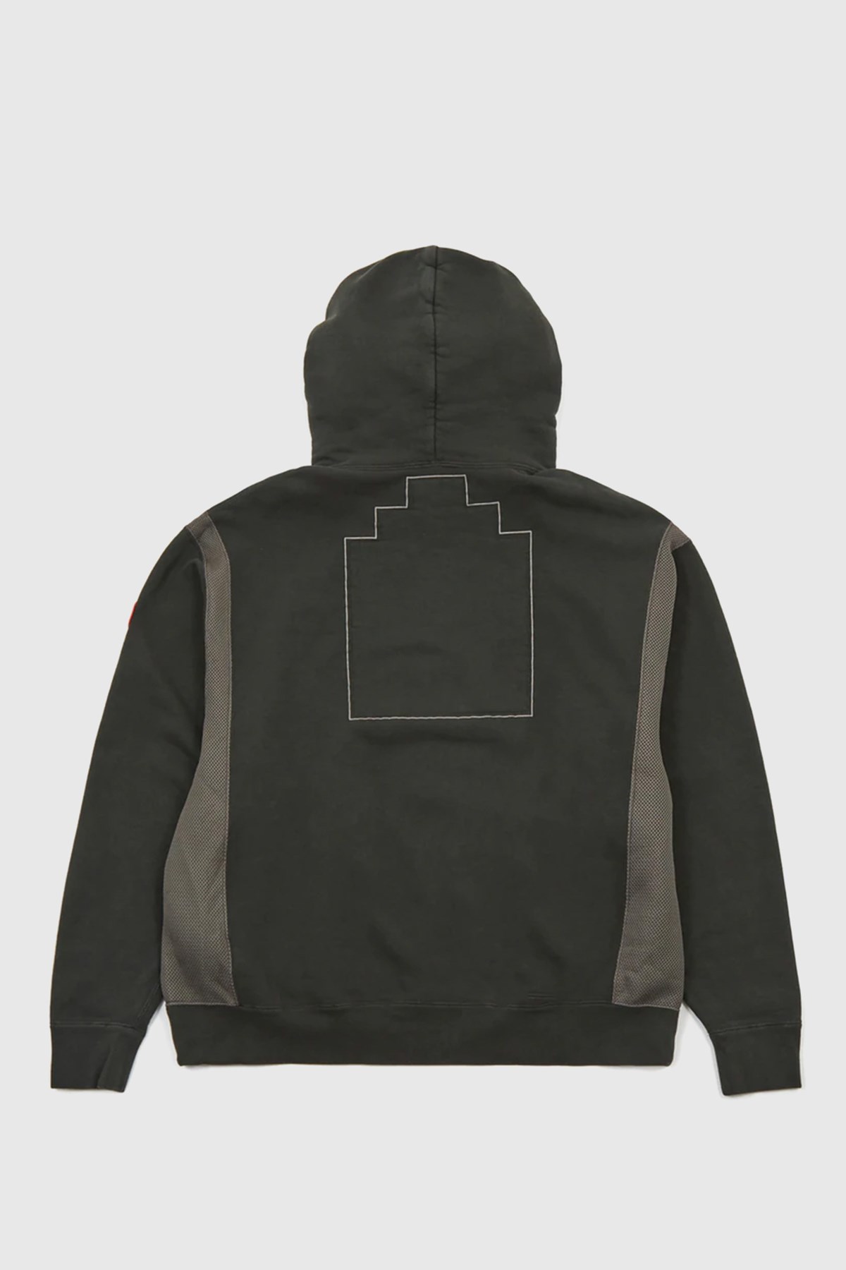 Cav Empt Overdye Side Mesh Heavy Hoody Black | WoodWood.com