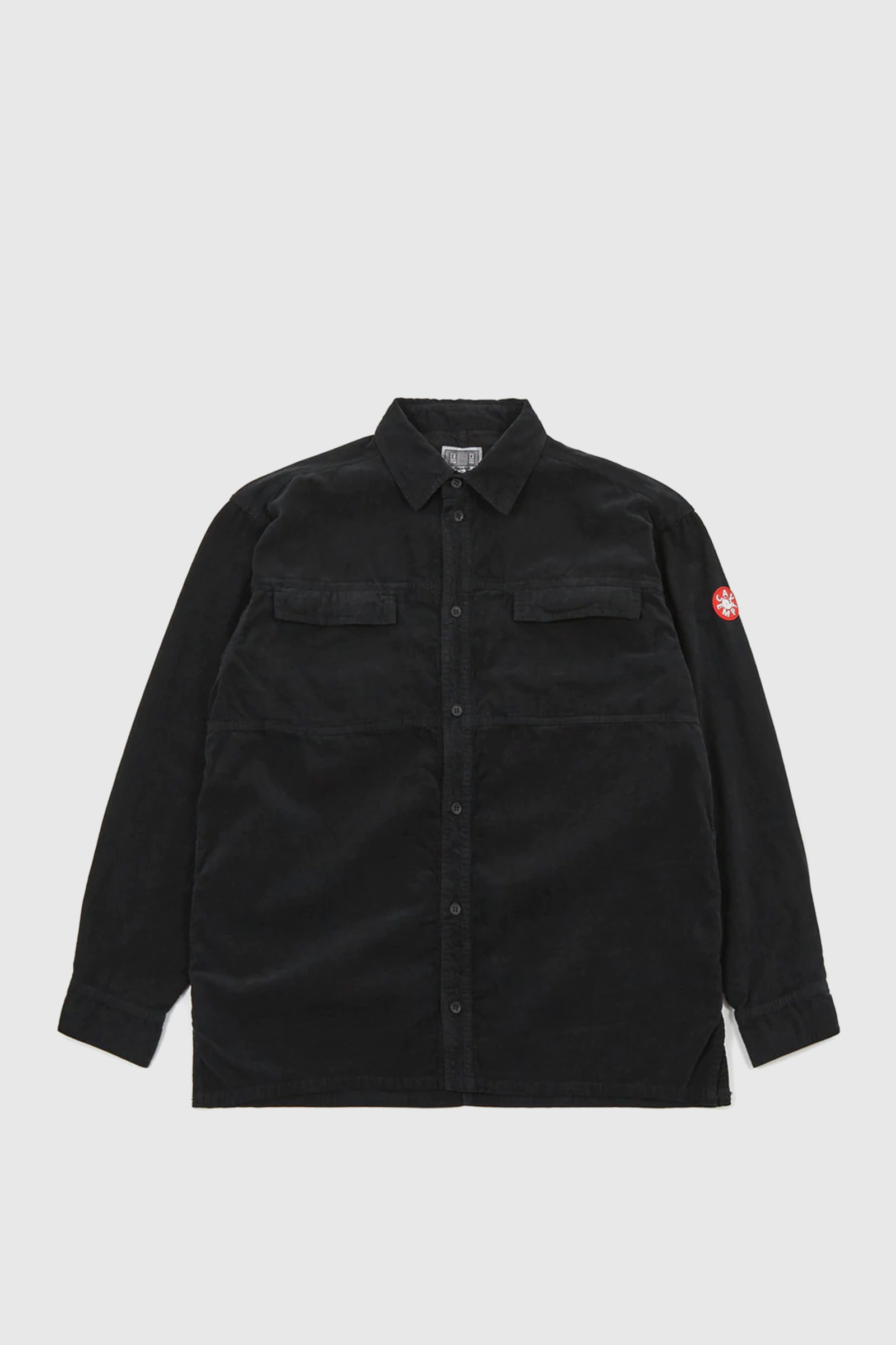 Cav Empt Overdye Switch Cut Cord Shirt Black | WoodWood.com