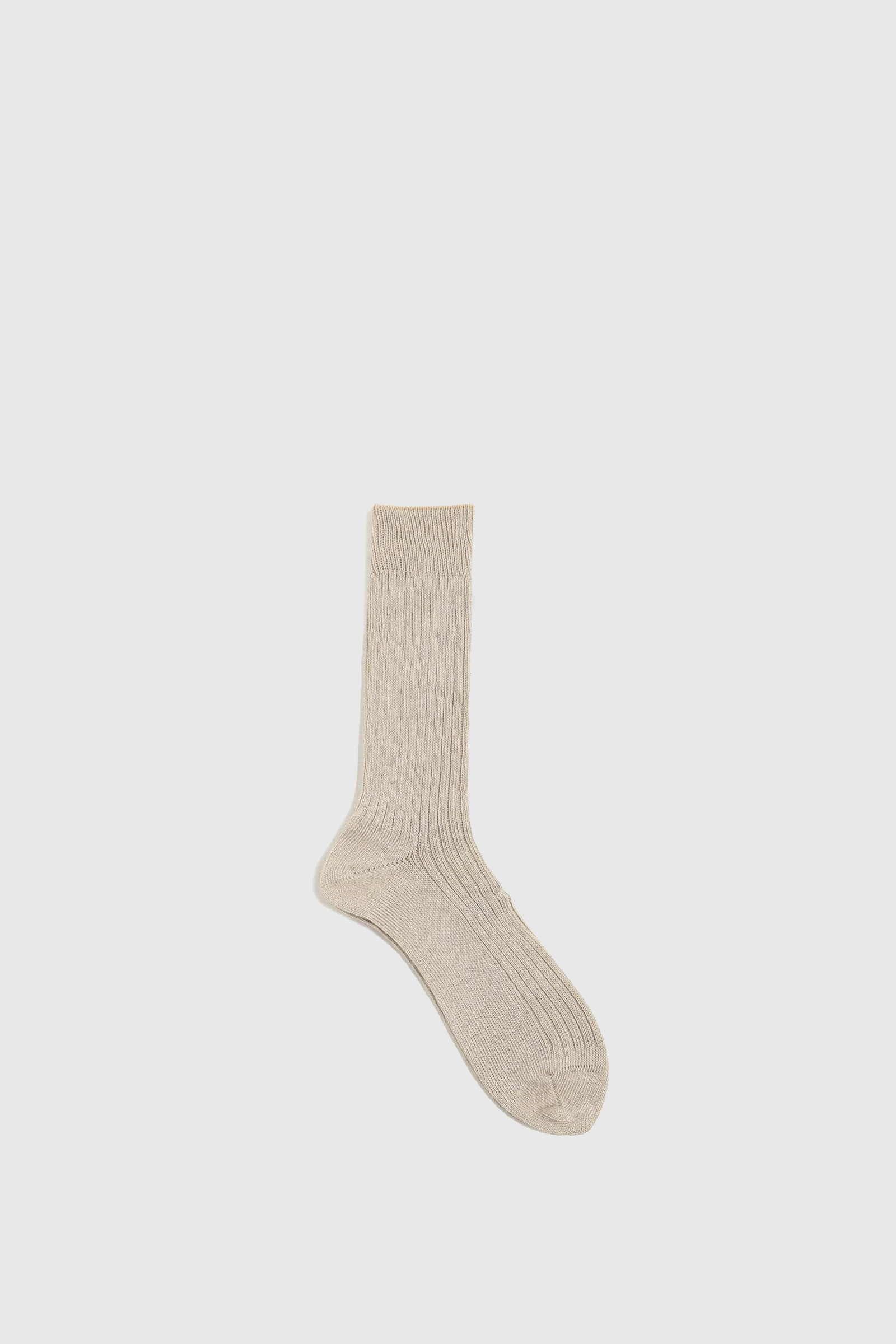 Beams Plus Linen Socks Beige | WoodWood.com