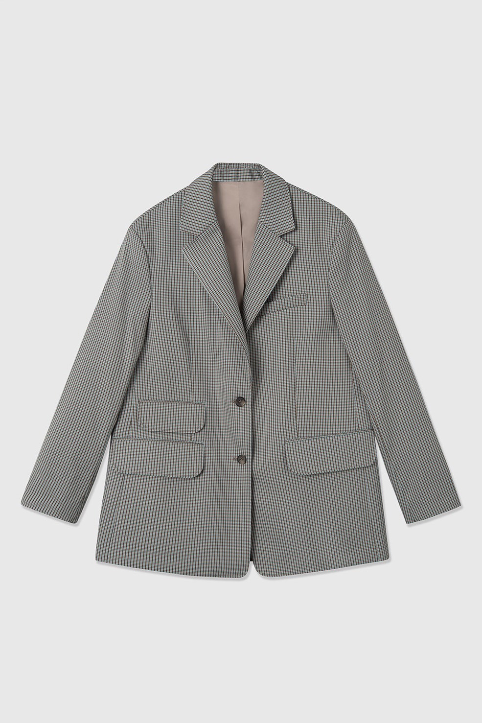 Wood Wood Madeline poppytooth blazer Khaki | WoodWood.com