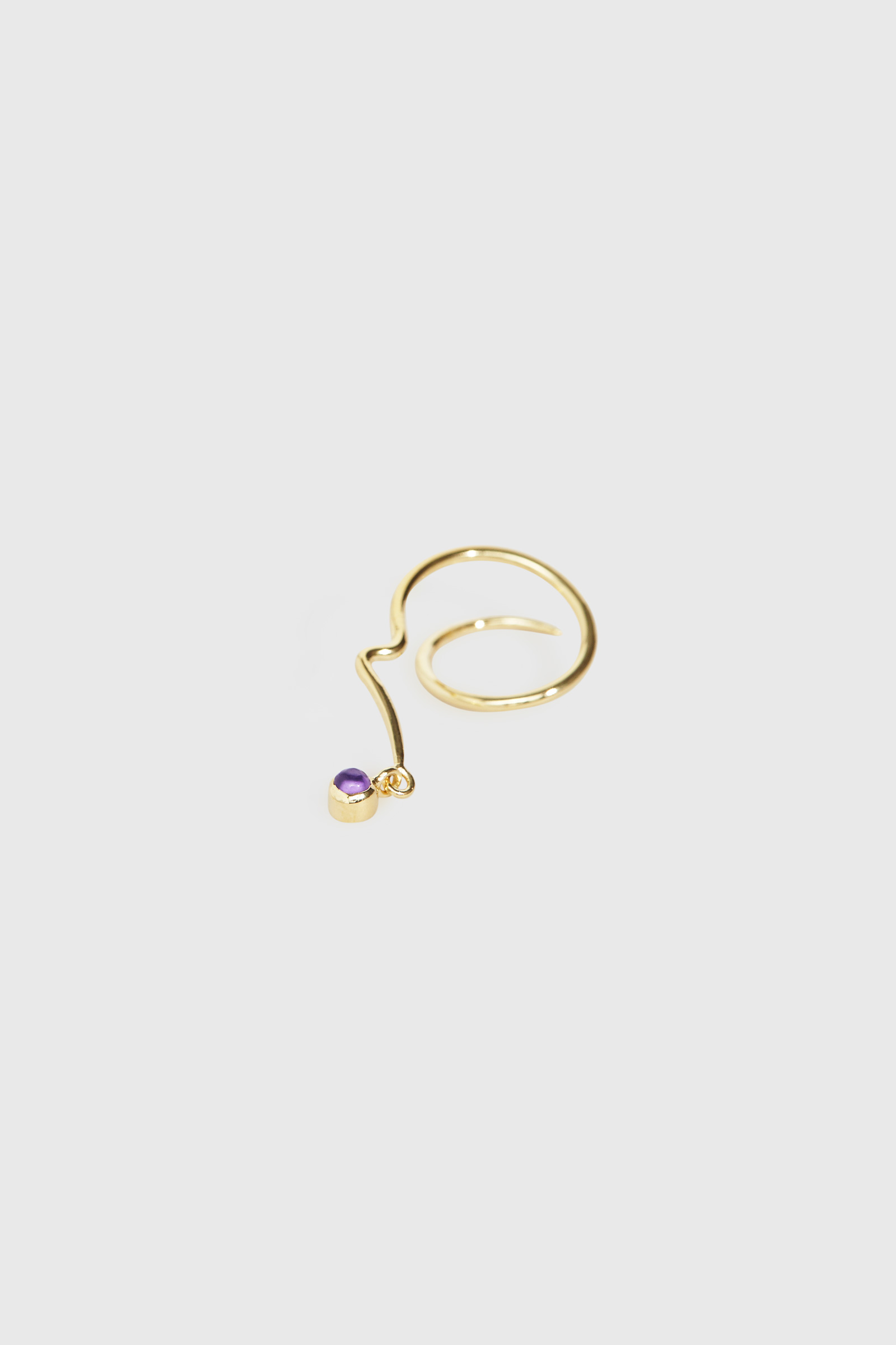 Trine Tuxen Jewelry - Spiral Earring III - 925 sterling silver