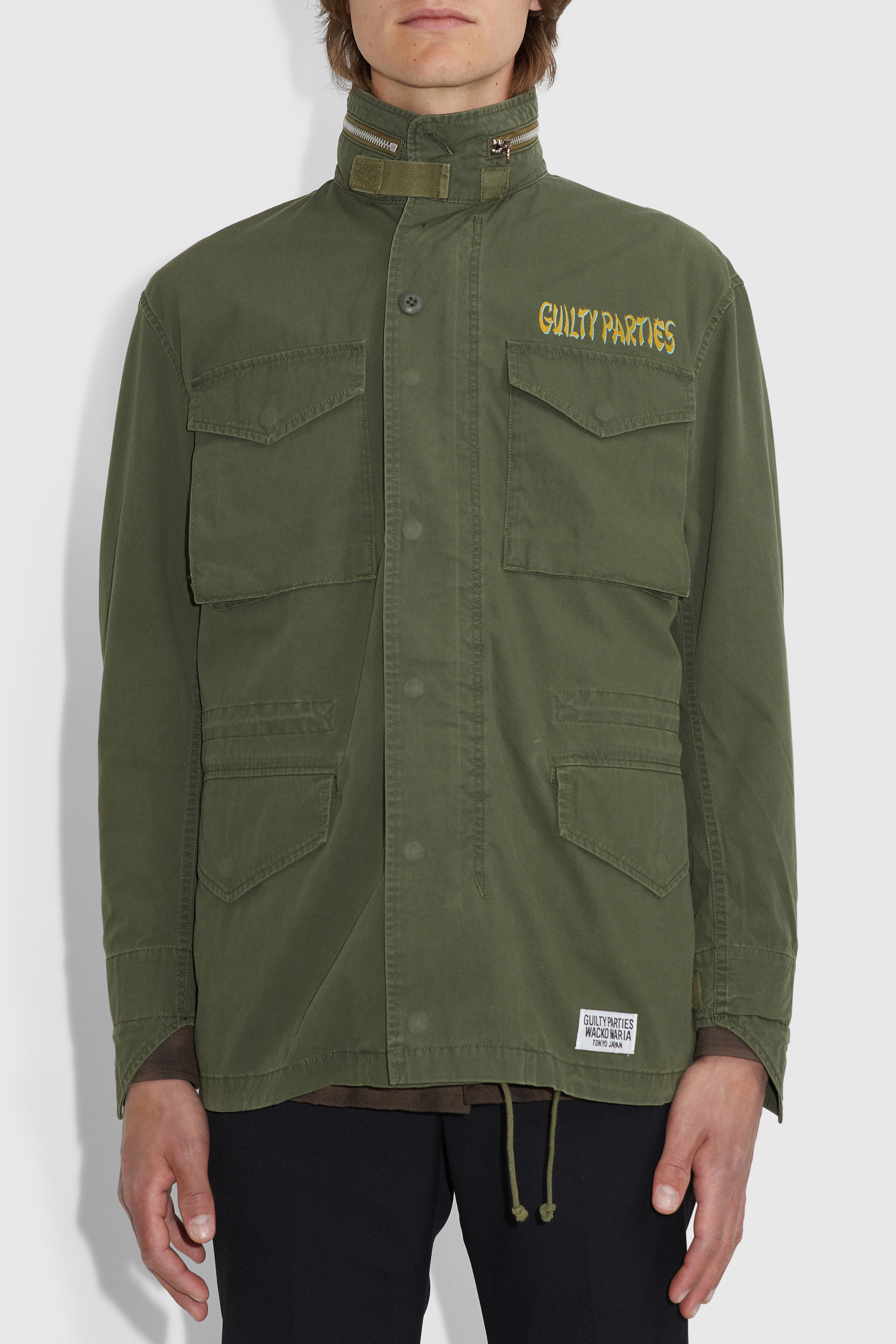 WACKO MARIA Type-2 M-65 Field Coat Khaki | WoodWood.com