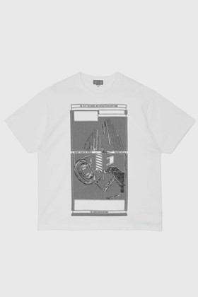 Cav Empt MD Nada T shirt White WoodWood