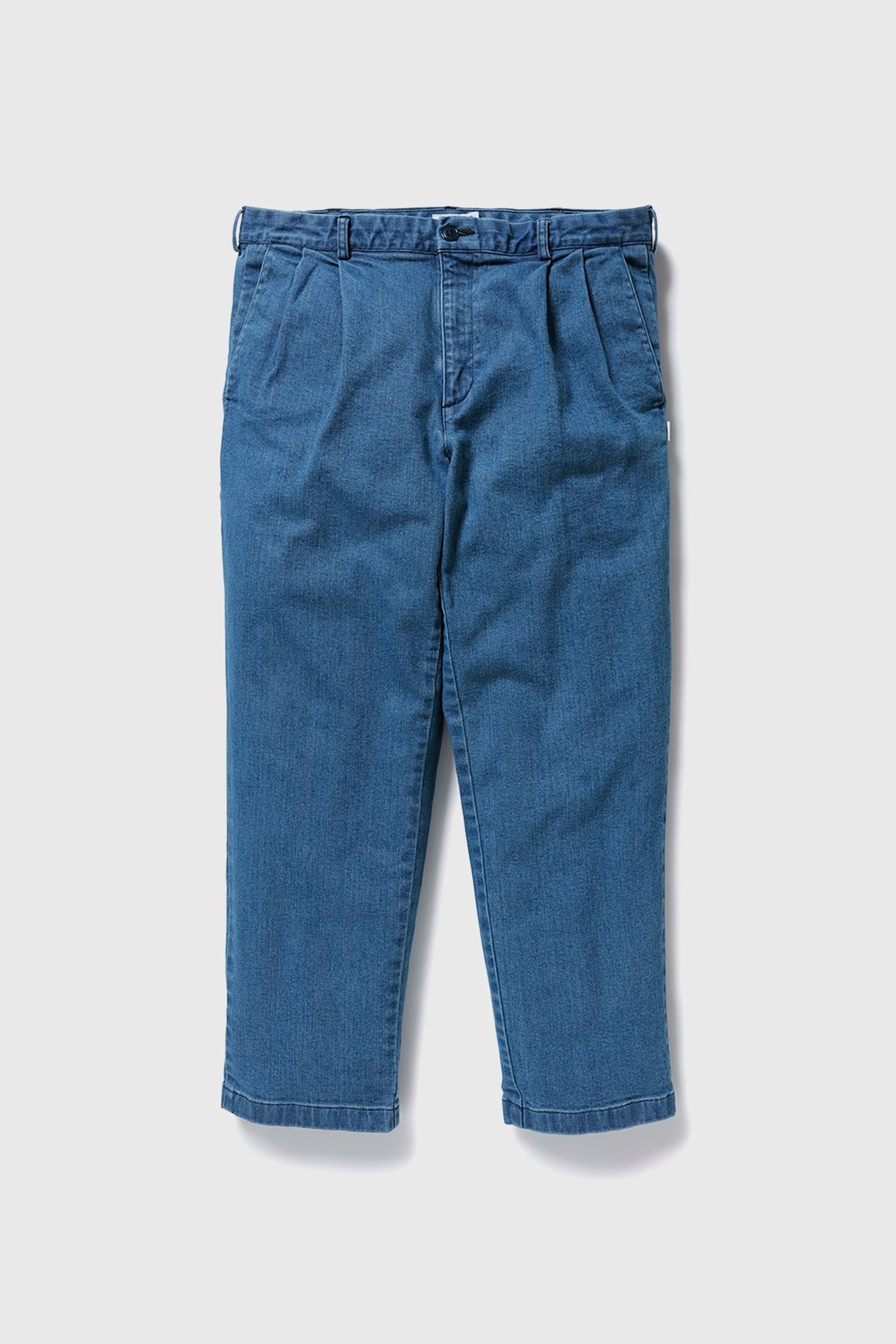 WTAPS TUCK 02 / TROUSERS / COTTON Indigo | WoodWood.com