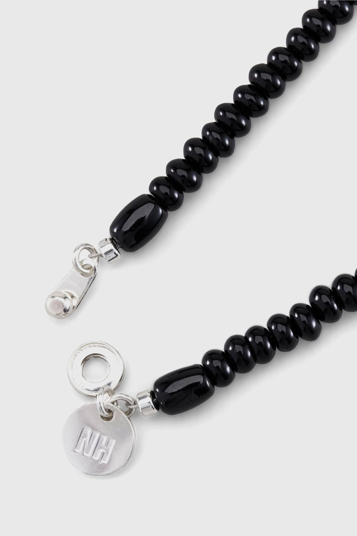 Neighborhood Stone Beads / S-Necklace Black | WoodWood.com