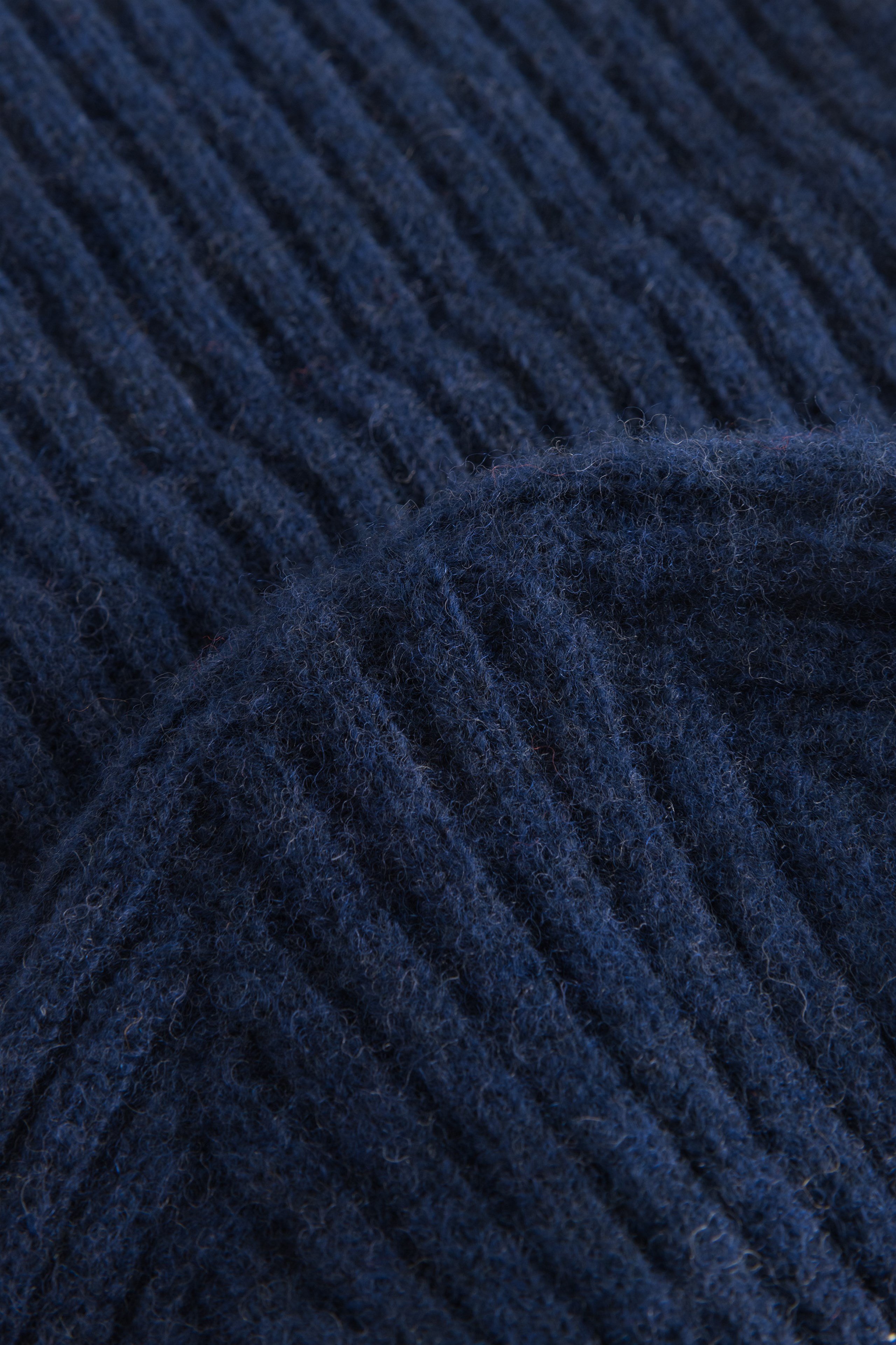 Wood Wood Luca lambswool beanie Navy | WoodWood.com