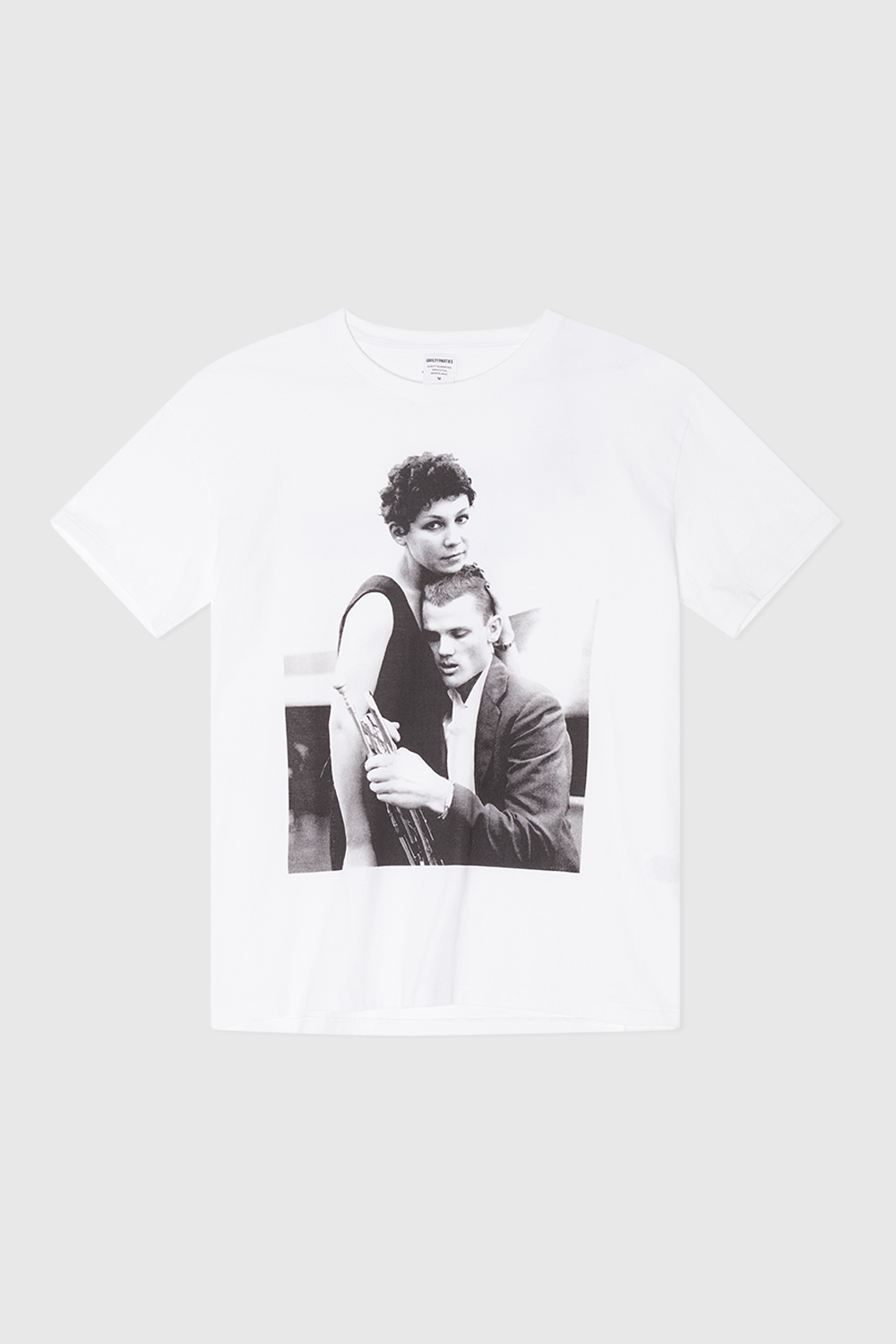 WACKO MARIA Chet Baker / Crew Neck T-shirt White | WoodWood.com