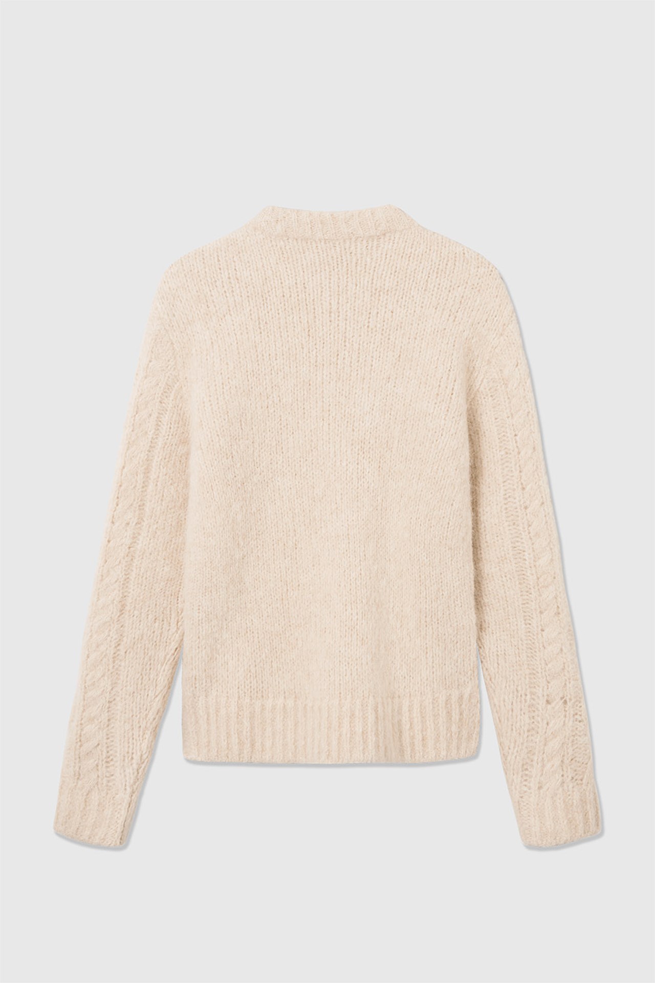 Wood Wood Lilly cable jumper Off-white | WoodWood.com