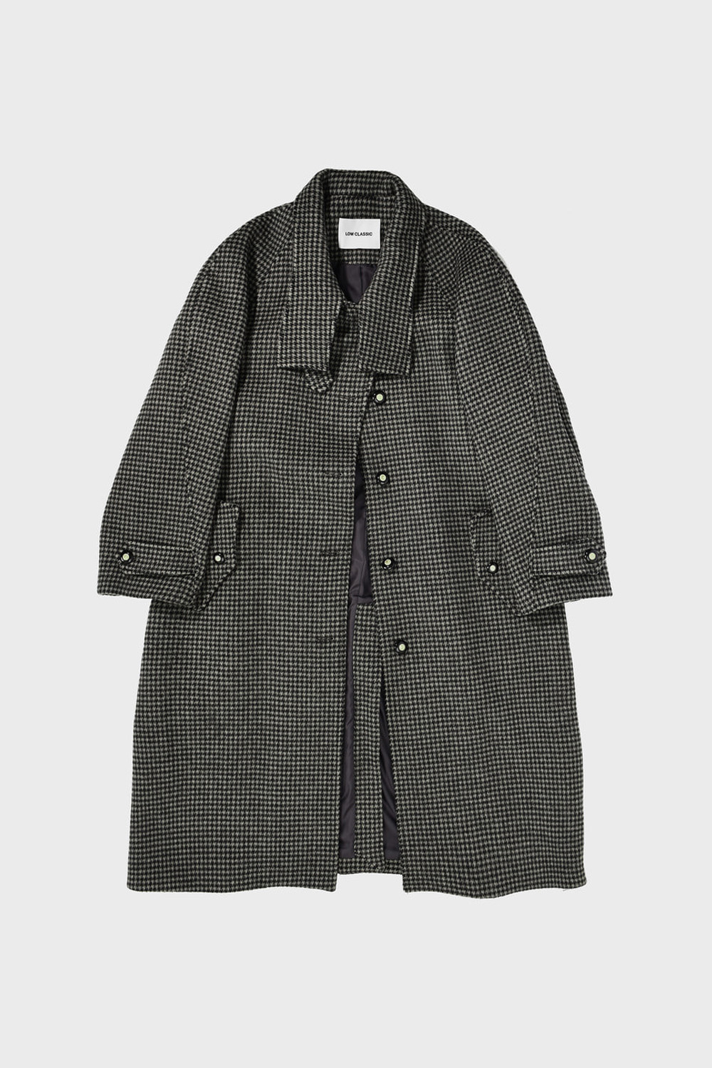 Low Classic Officer Coat Check (0823) | WoodWood.com