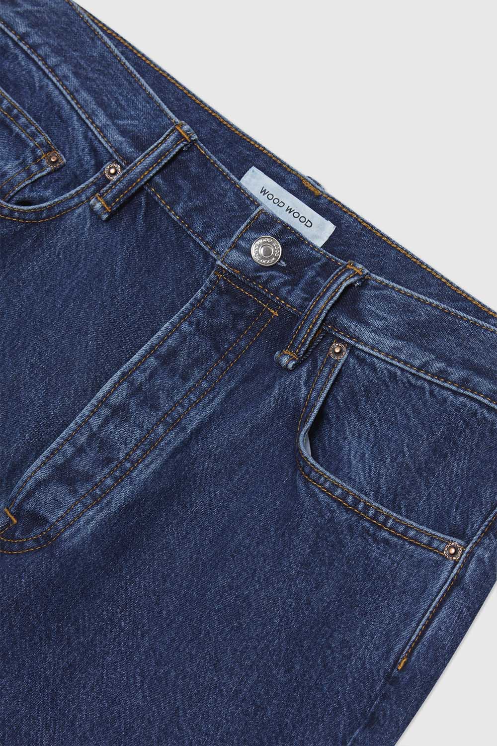 Wood Wood Al rigid denim straight fit Light rinse | WoodWood.com