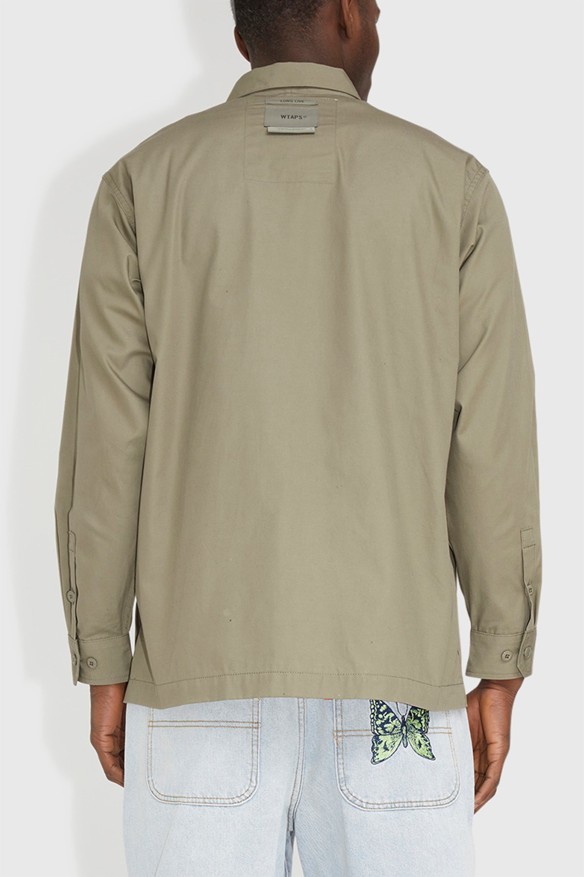 WTAPS BUDS / LS SHIRT Olive drab | WoodWood.com