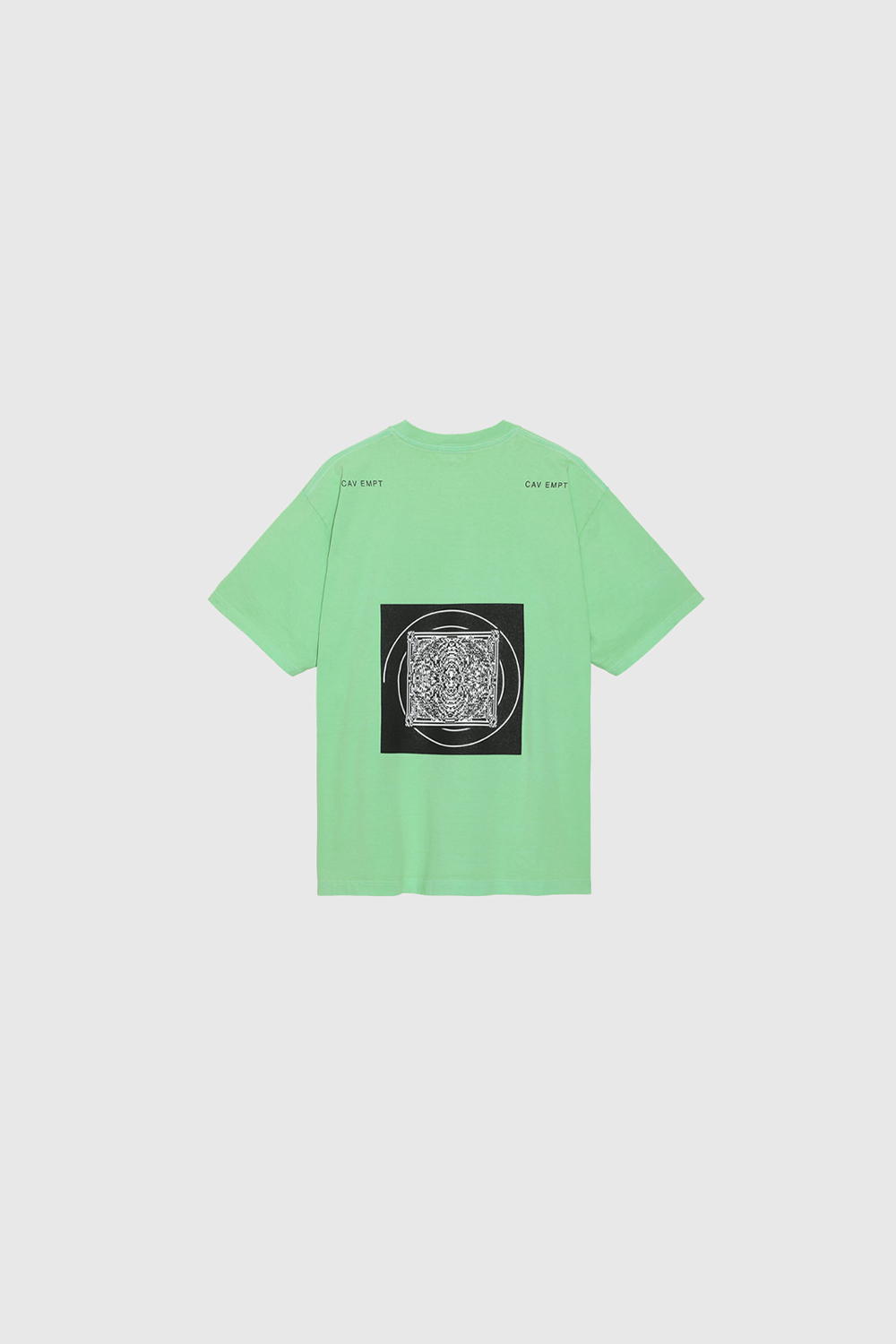 Cav Empt Overdye KL CE002 T shirt Green WoodWood