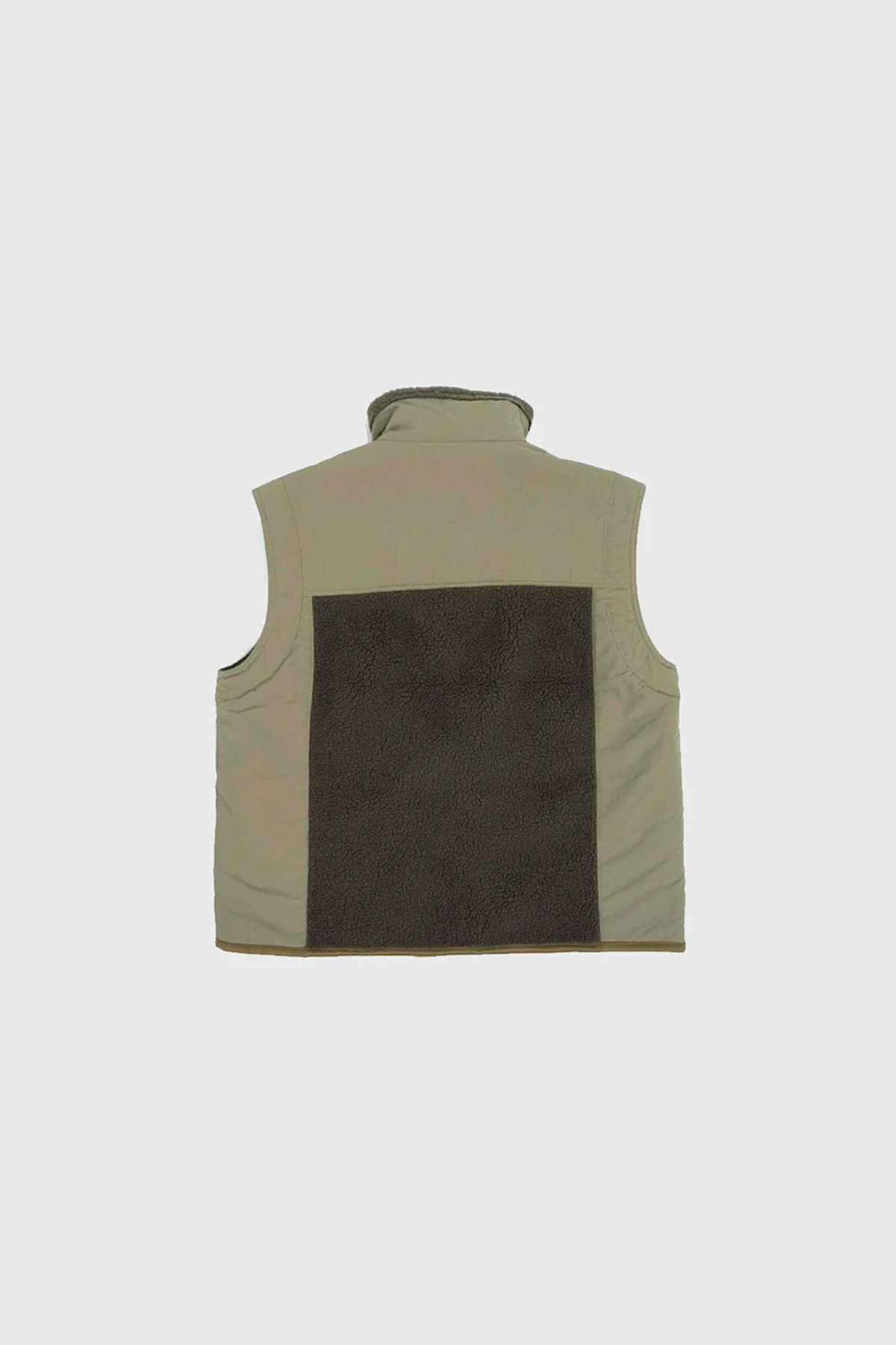 Cav Empt Boa Fleece Vest Green WoodWood