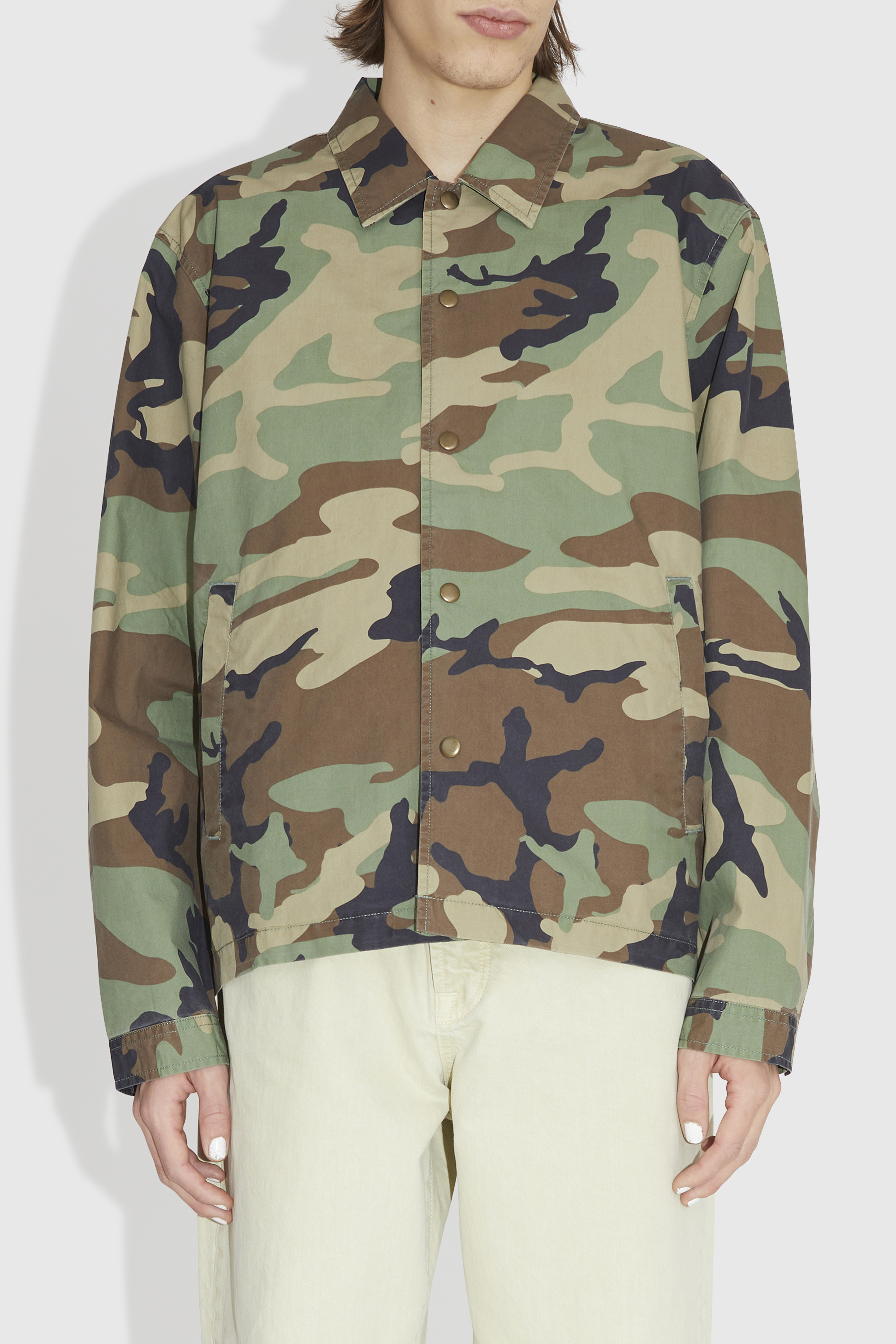 Stüssy Coach Shirt Camo | WoodWood.com