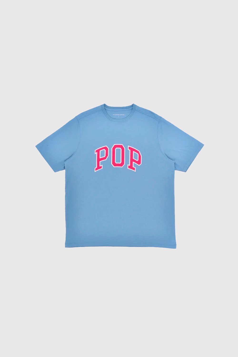 Pop Trading Company Arch T-Shirt Blue shadow | WoodWood.com