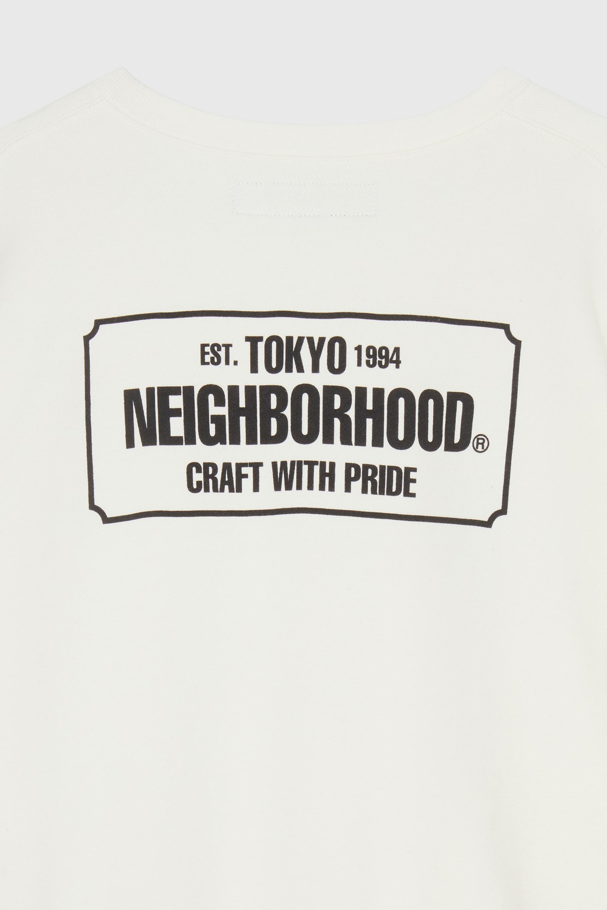 Neighborhood Classic-S Crew LS . CO White | WoodWood.com