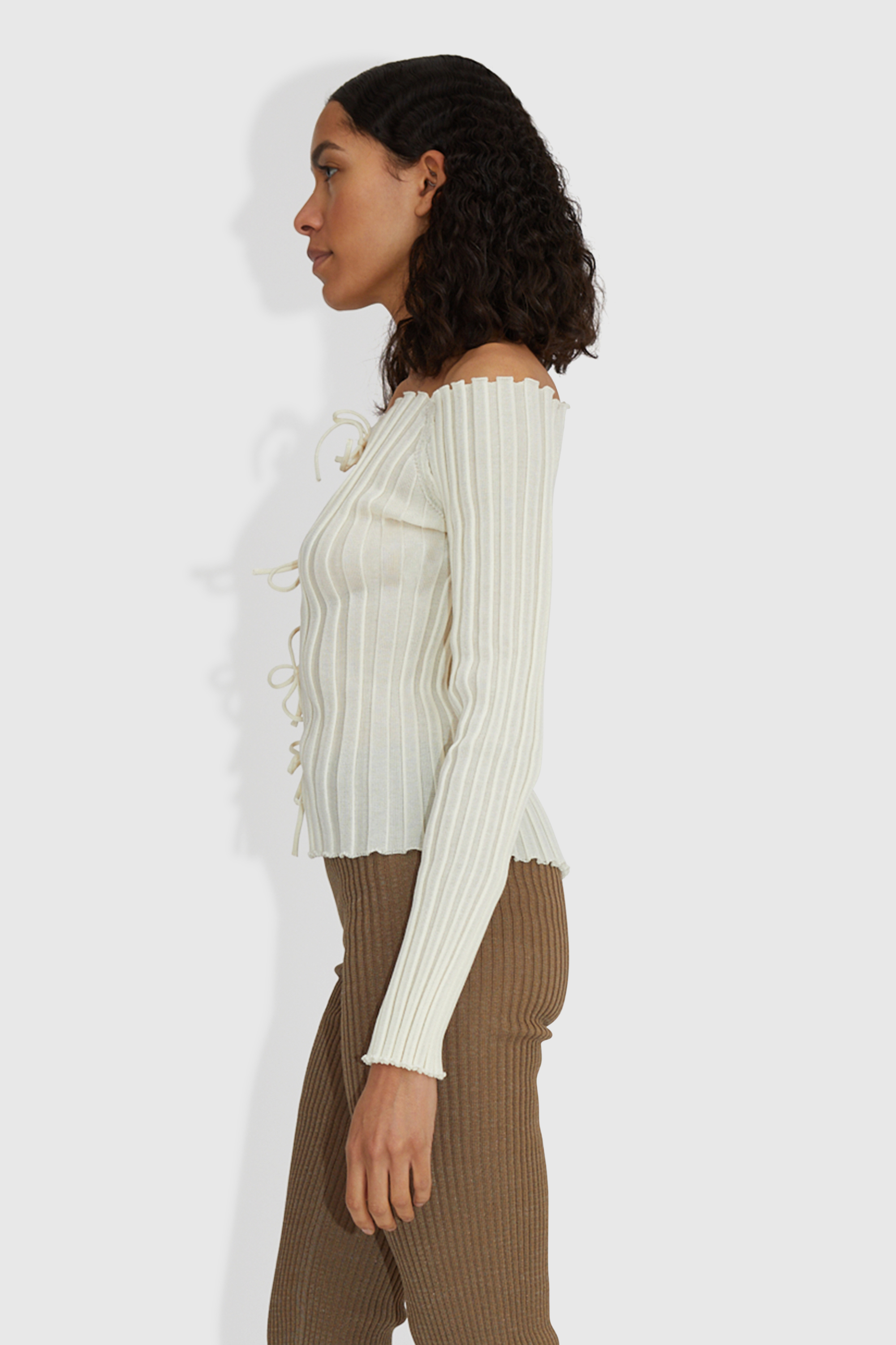 A. ROEGE HOVE Ara Cardigan Ecru | WoodWood.com