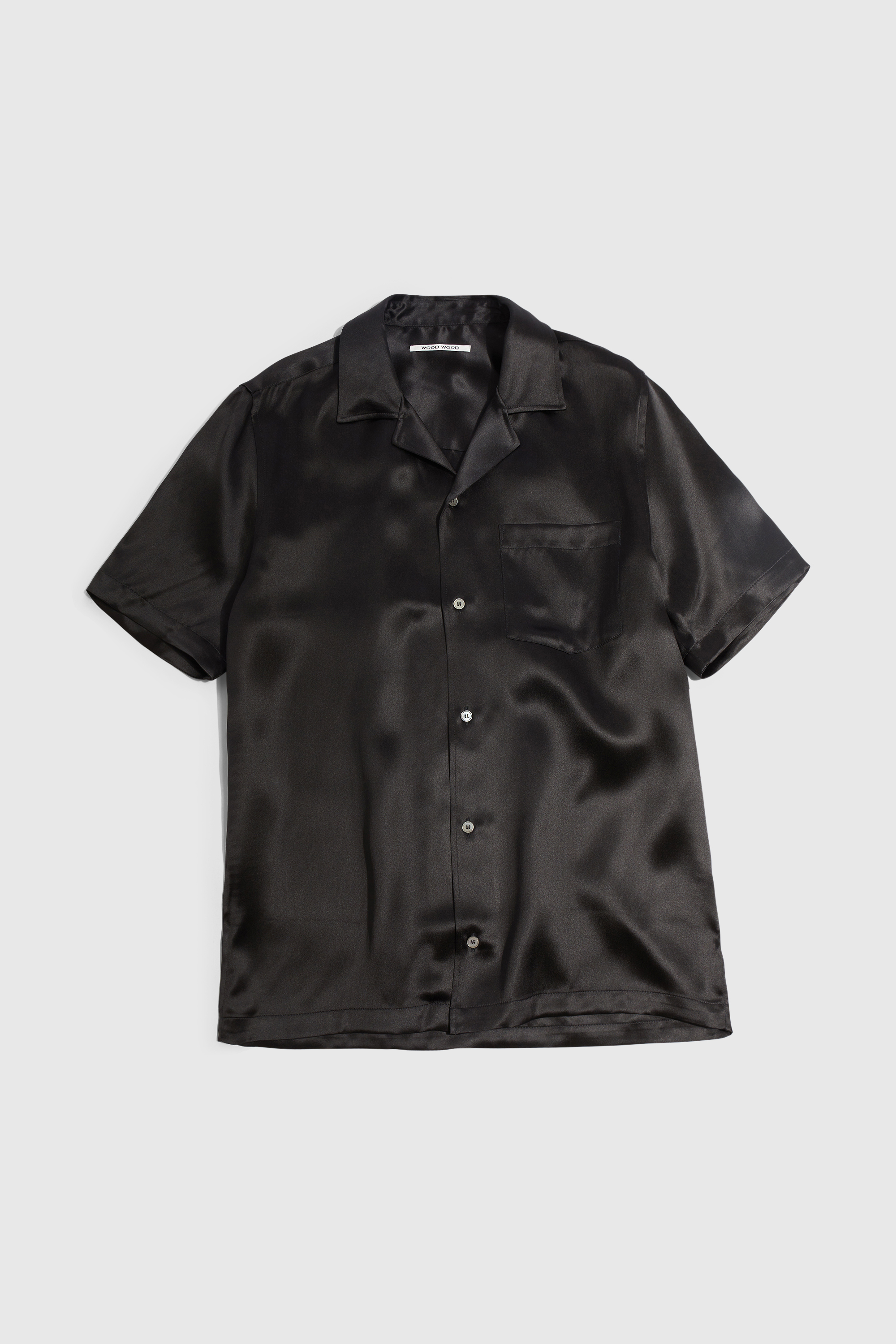 Wood Wood Brandon shirt Black | WoodWood.com