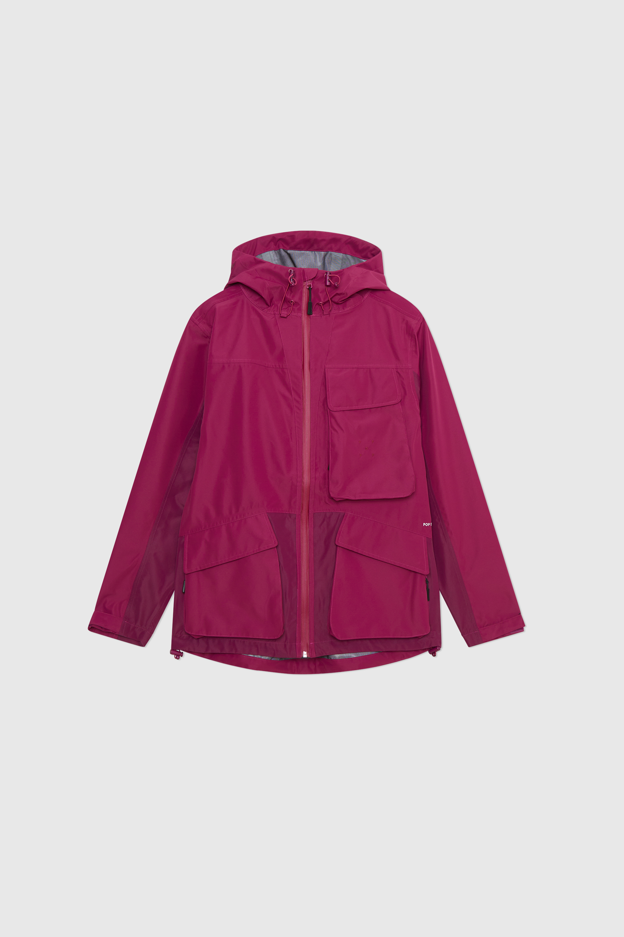 Pop Trading Company Big Pocket Jacket Rasberry | WoodWood.com