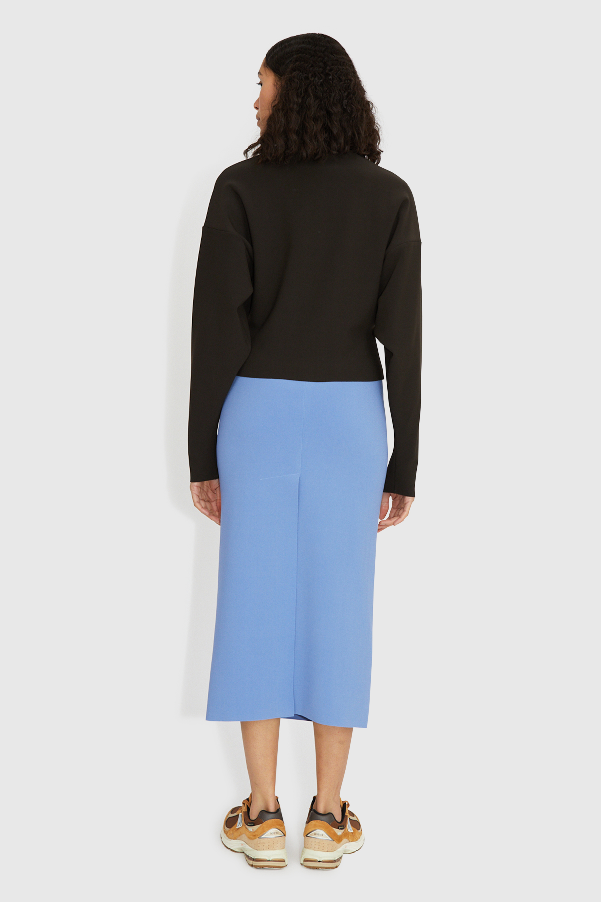 BIRROT H Long Skirt Sky blue | WoodWood.com