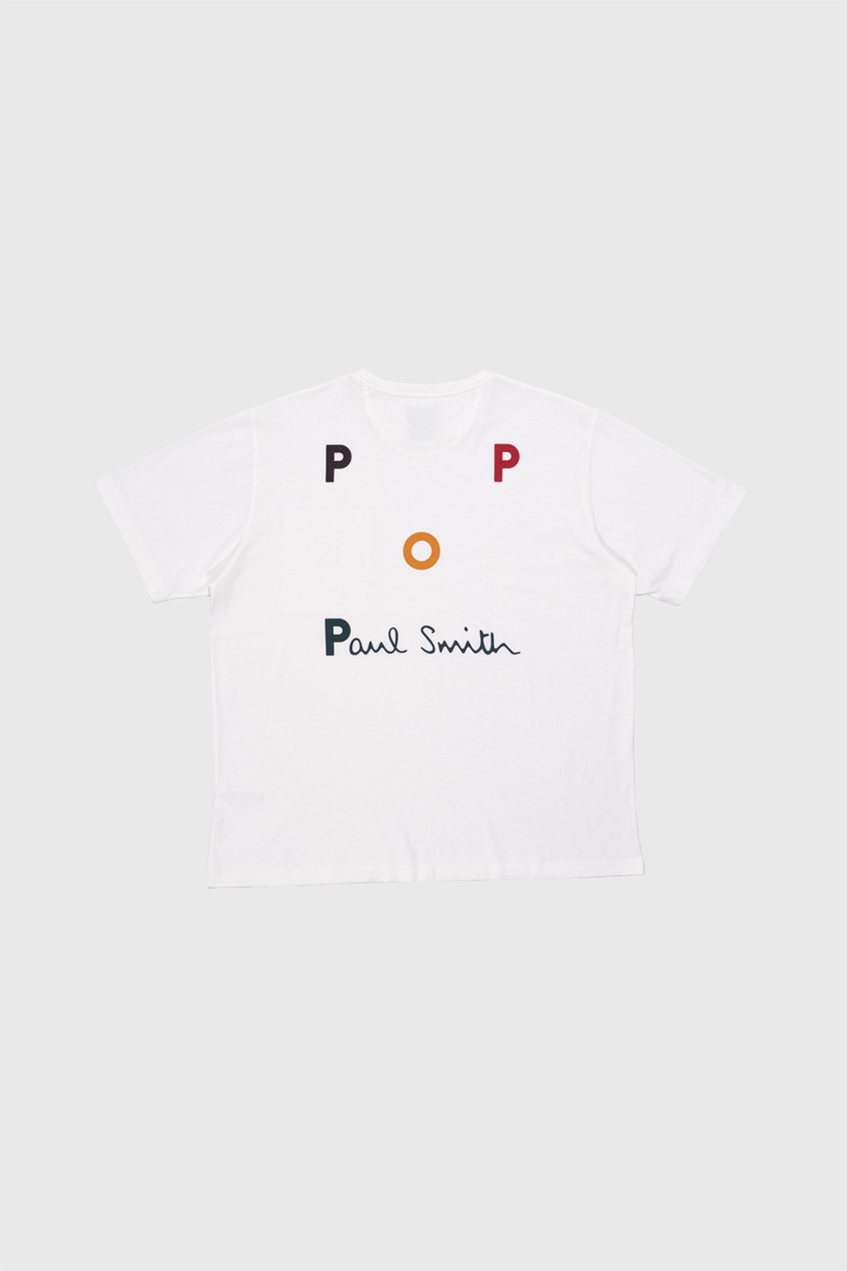 Pop Trading Company Paul Smith Logo Pocket T-Shirt White | WoodWood.com