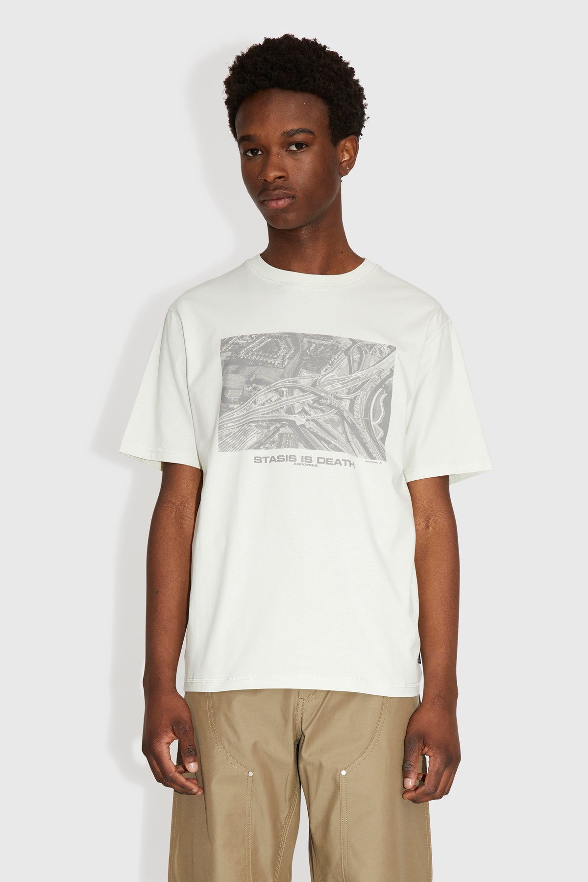 AFFIX Stasis T-shirt Light mint | WoodWood.com