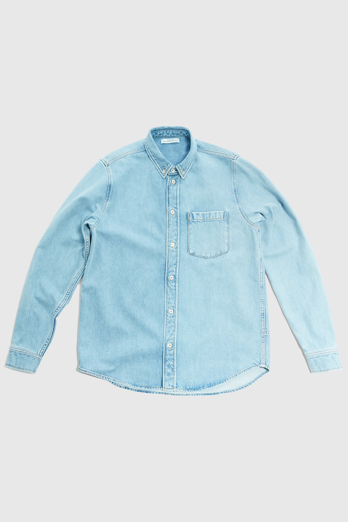 Wood Wood Andrew classic denim shirt Light rinse | WoodWood.com