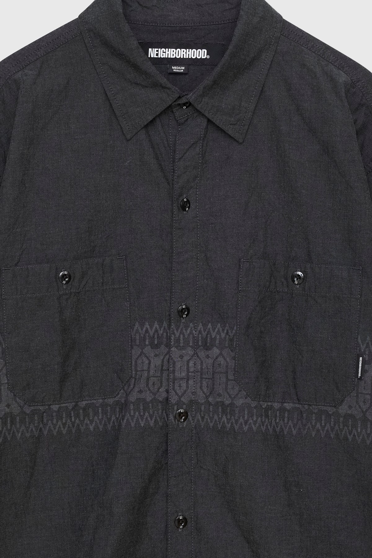 Neighborhood BI Chambray Shirt LS Black | WoodWood.com