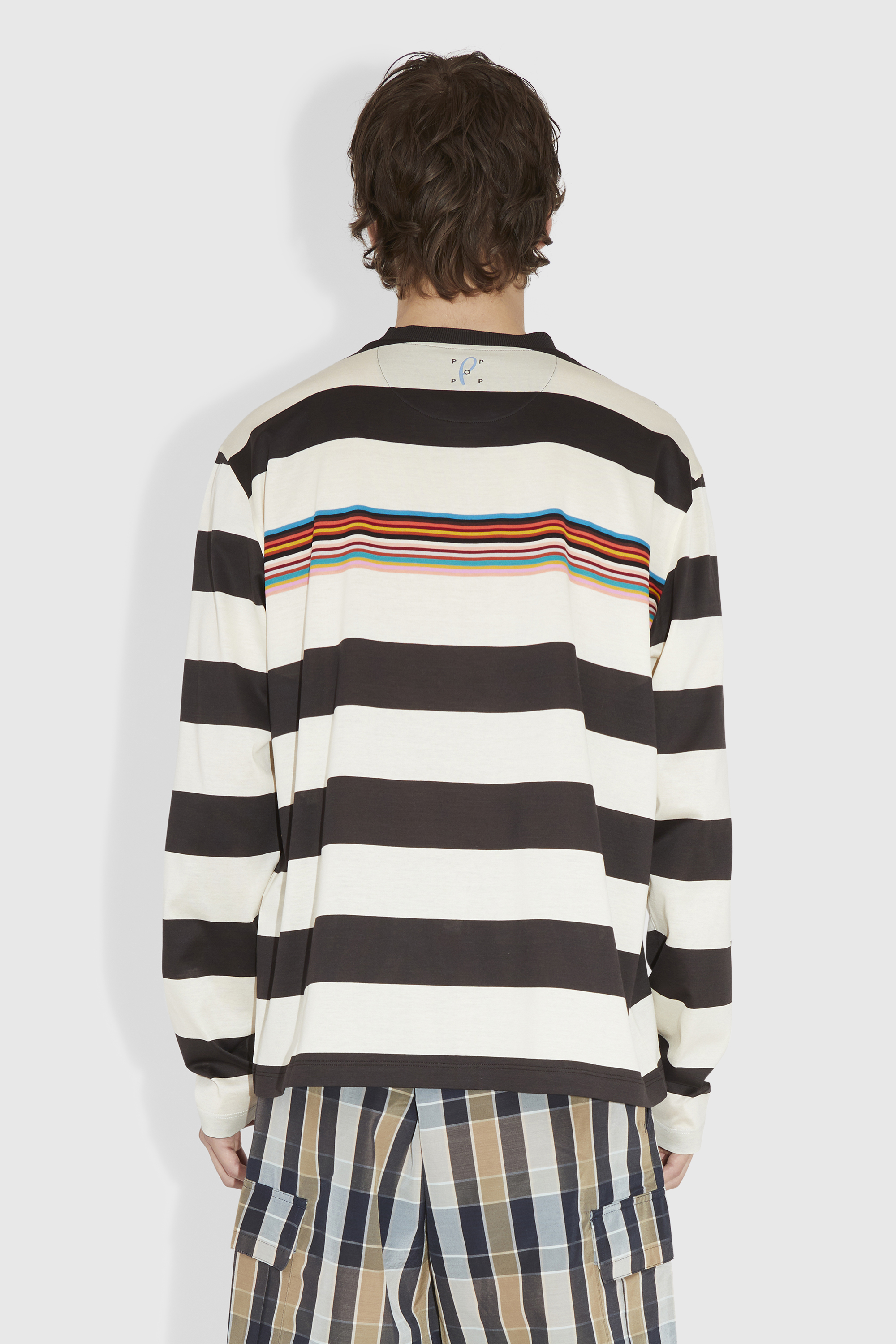 Pop Trading Company Paul Smith Striped Longsleeve T-shirt Stripe