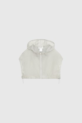 Amomento String Hooded Top