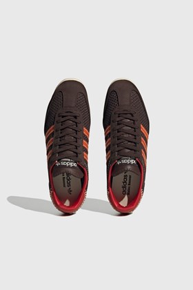 adidas Wales Bonner SL72 Low Trainers Dark brown/orange/scarlet ...