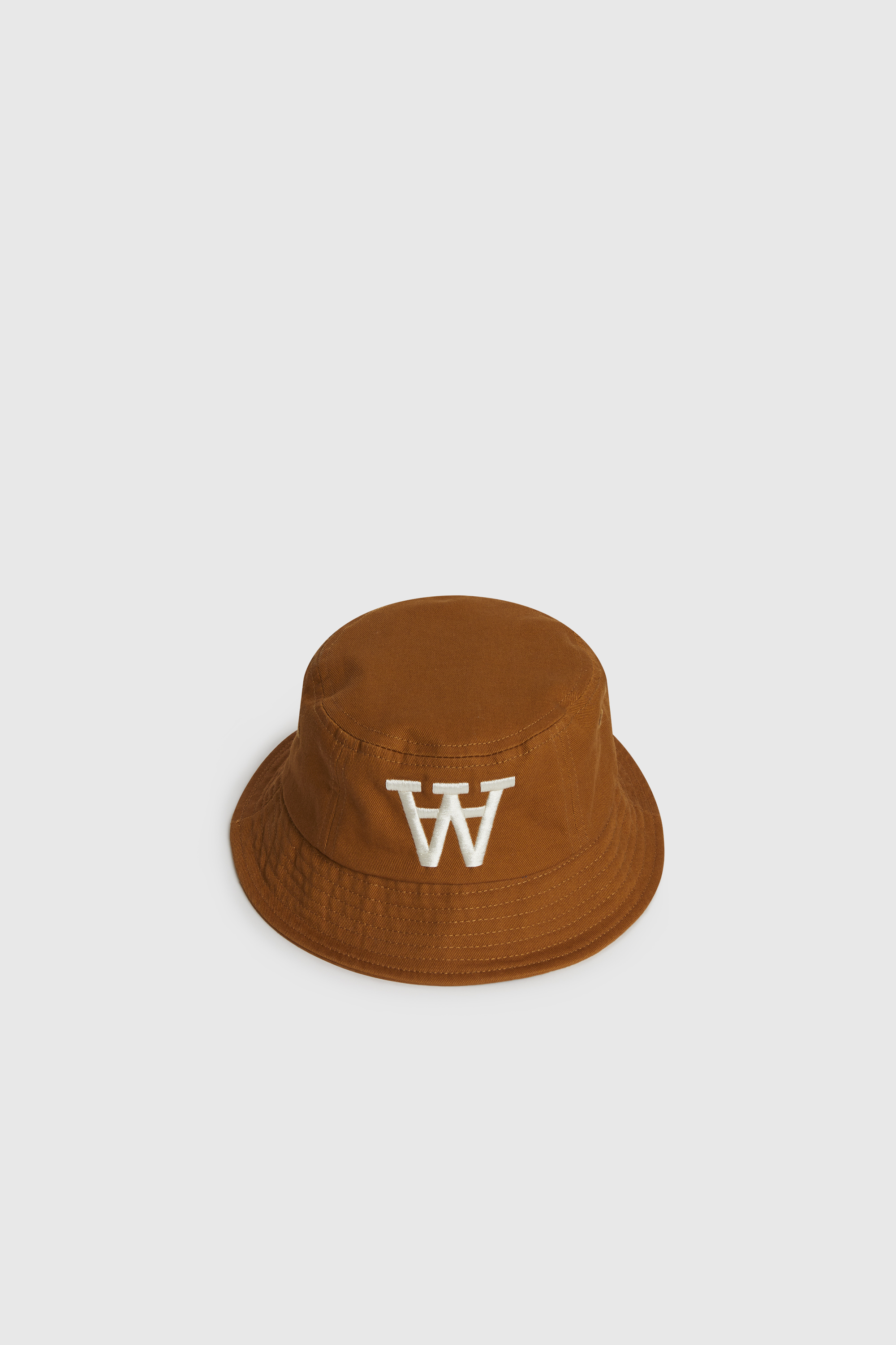 Double A by Wood Wood Val kids bucket hat Golden brown