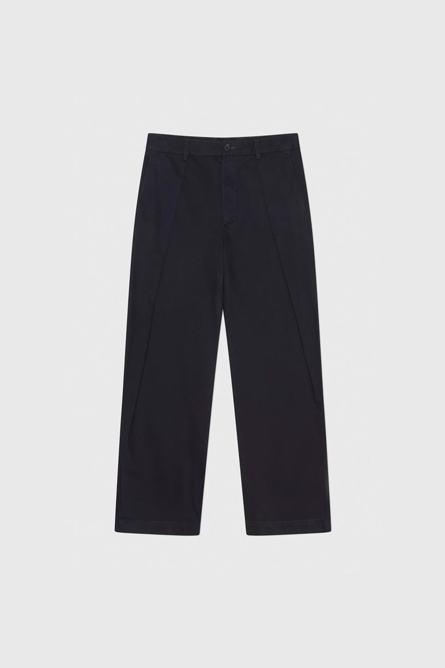 Wood Wood Stefan classic trousers Navy | WoodWood.com