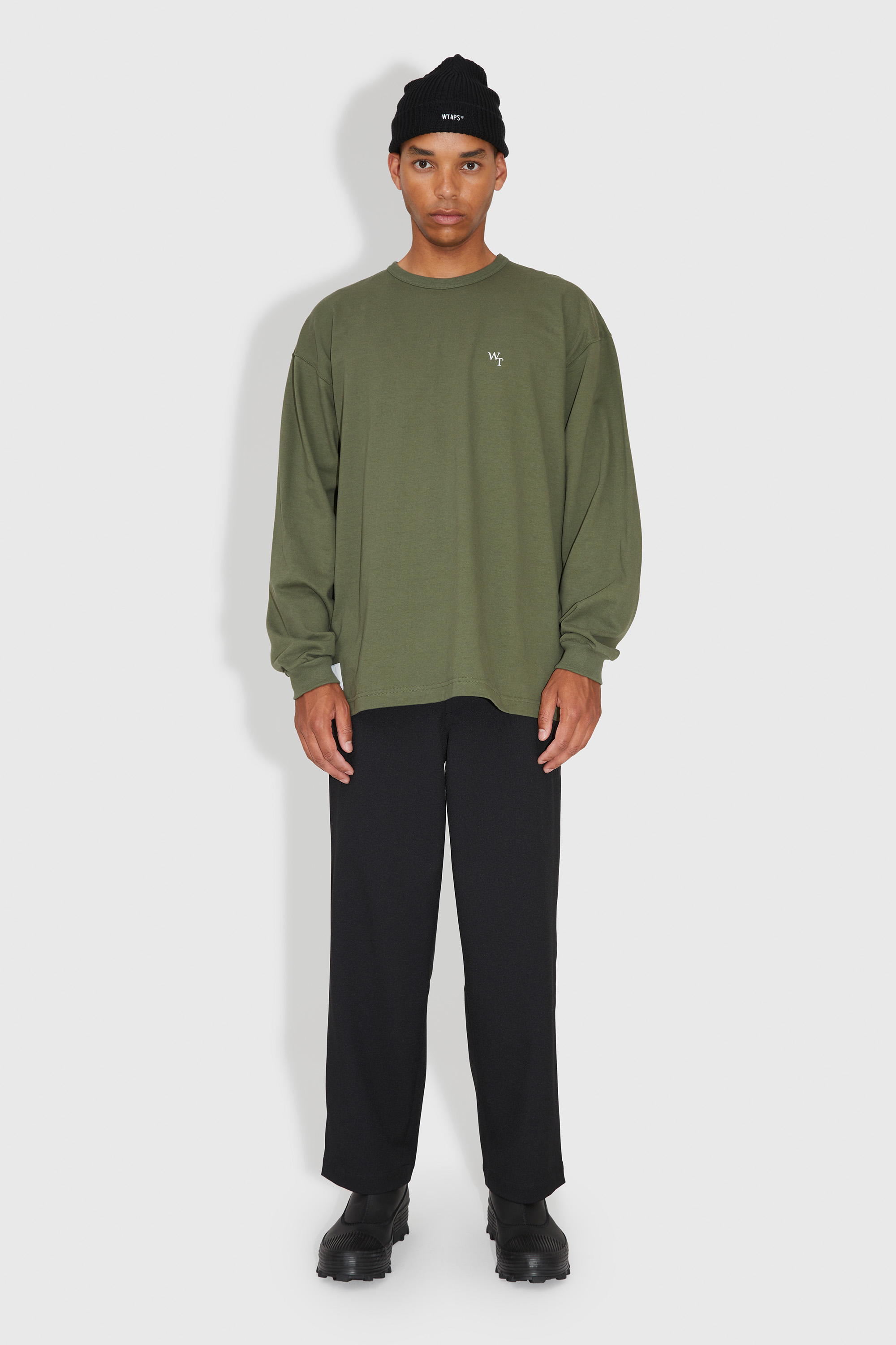WTAPS Crease DL / Trousers Black | WoodWood.com
