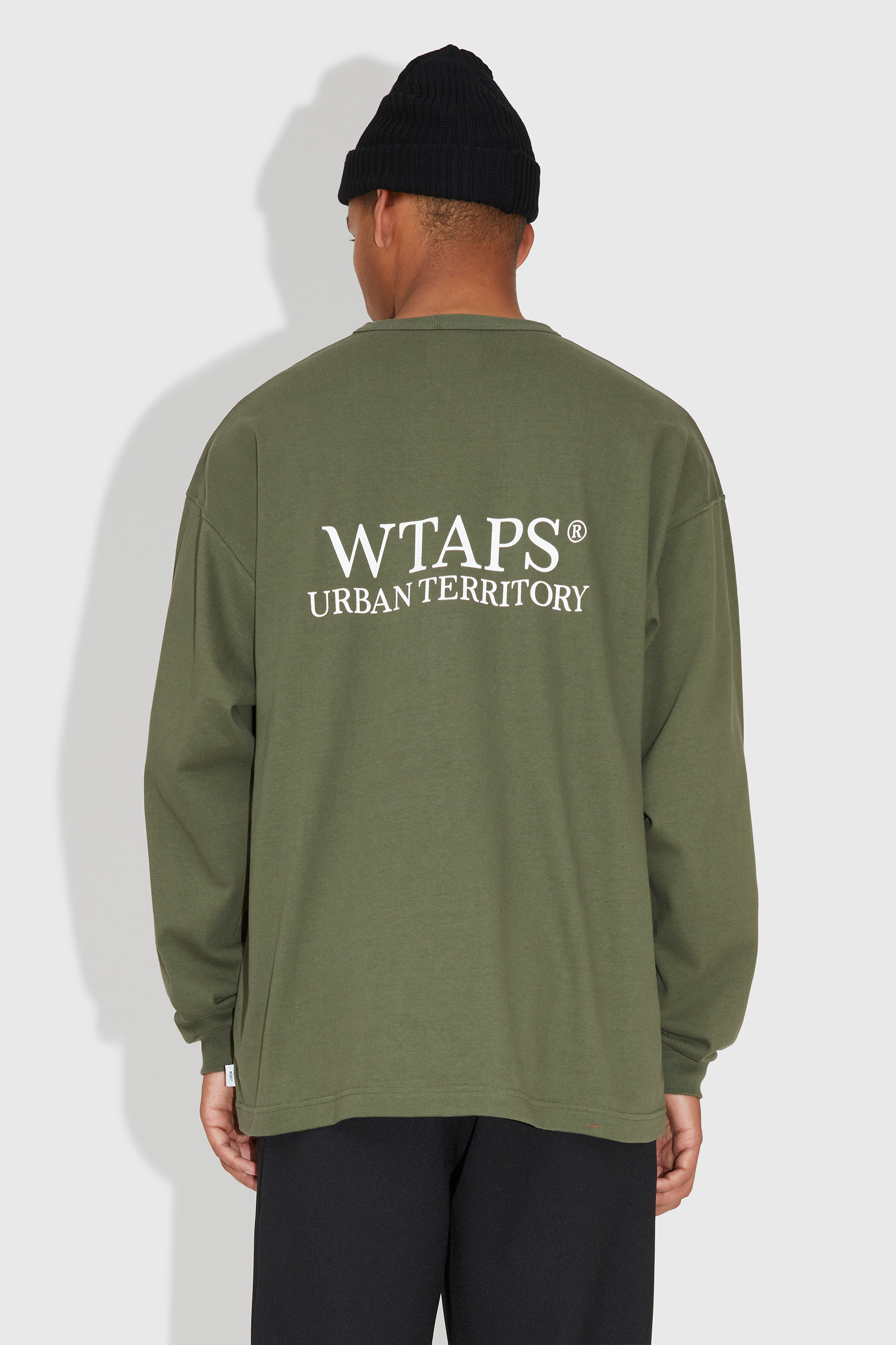 超お買い得！】 WTAPS 23AW CONTAINING ロンT OLIVE DRAB S中古 