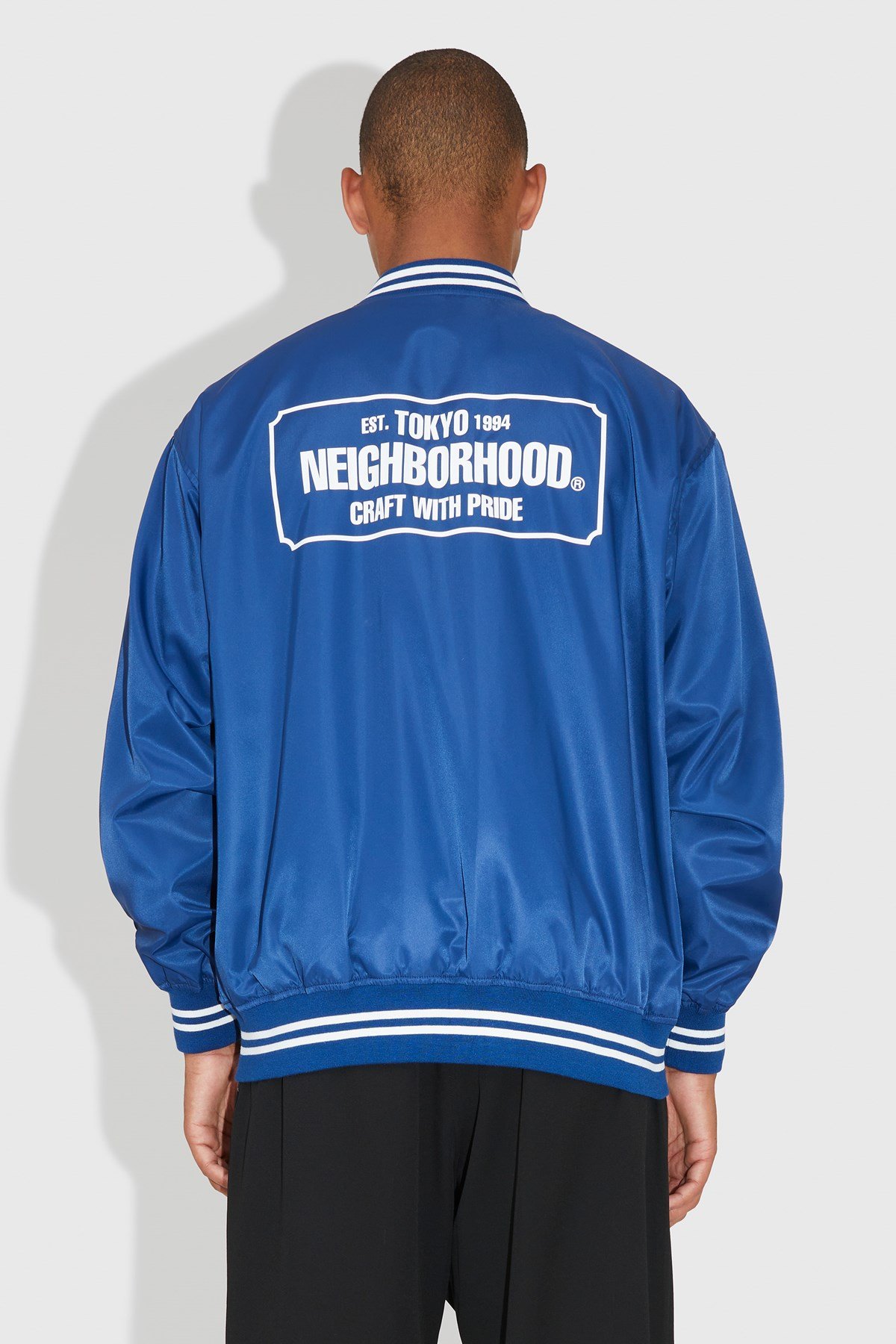 Neighborhood Baseball Jacket Navy | WoodWood.com