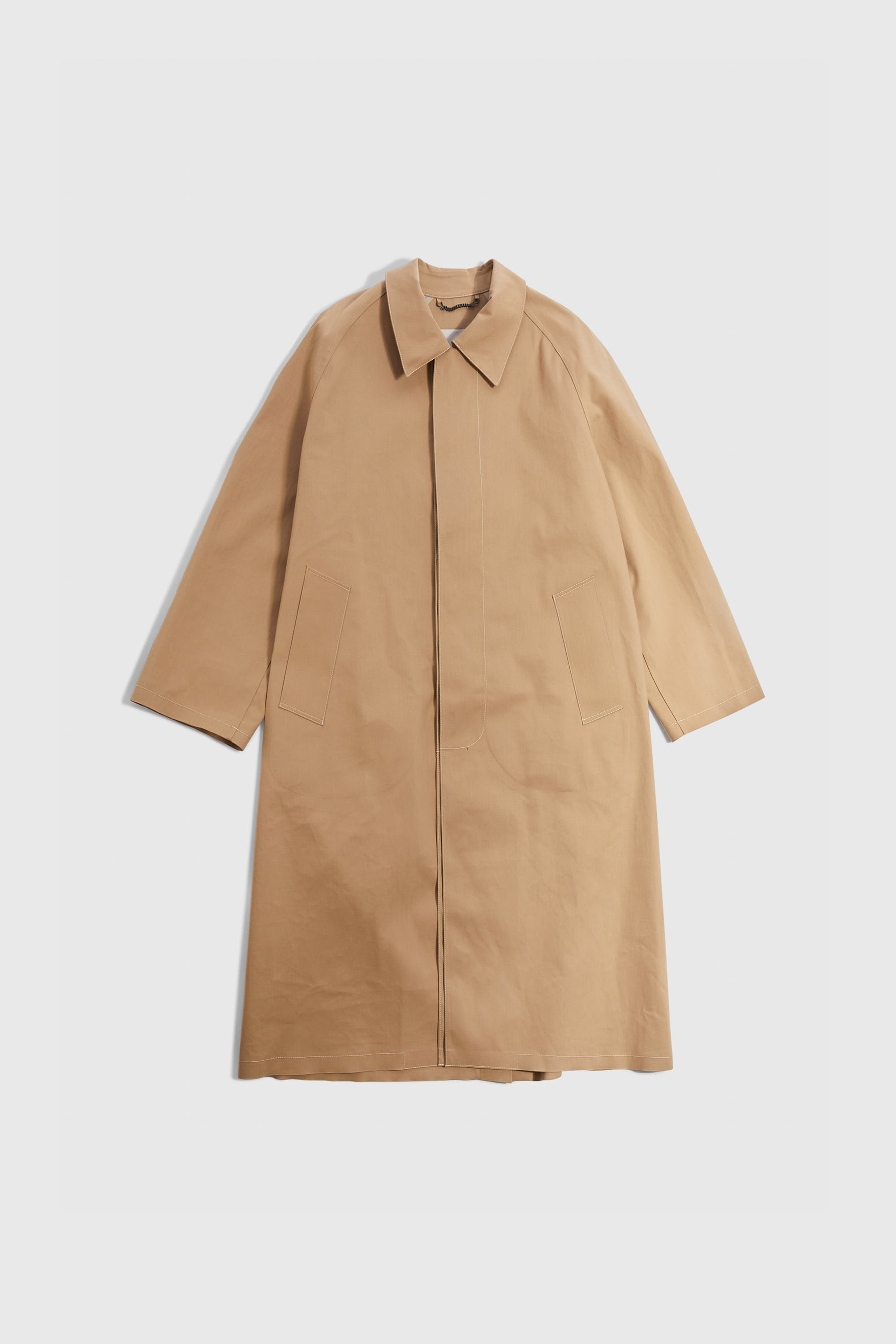 Wood Wood Philip double layer car coat x Hancock Beige | WoodWood.com