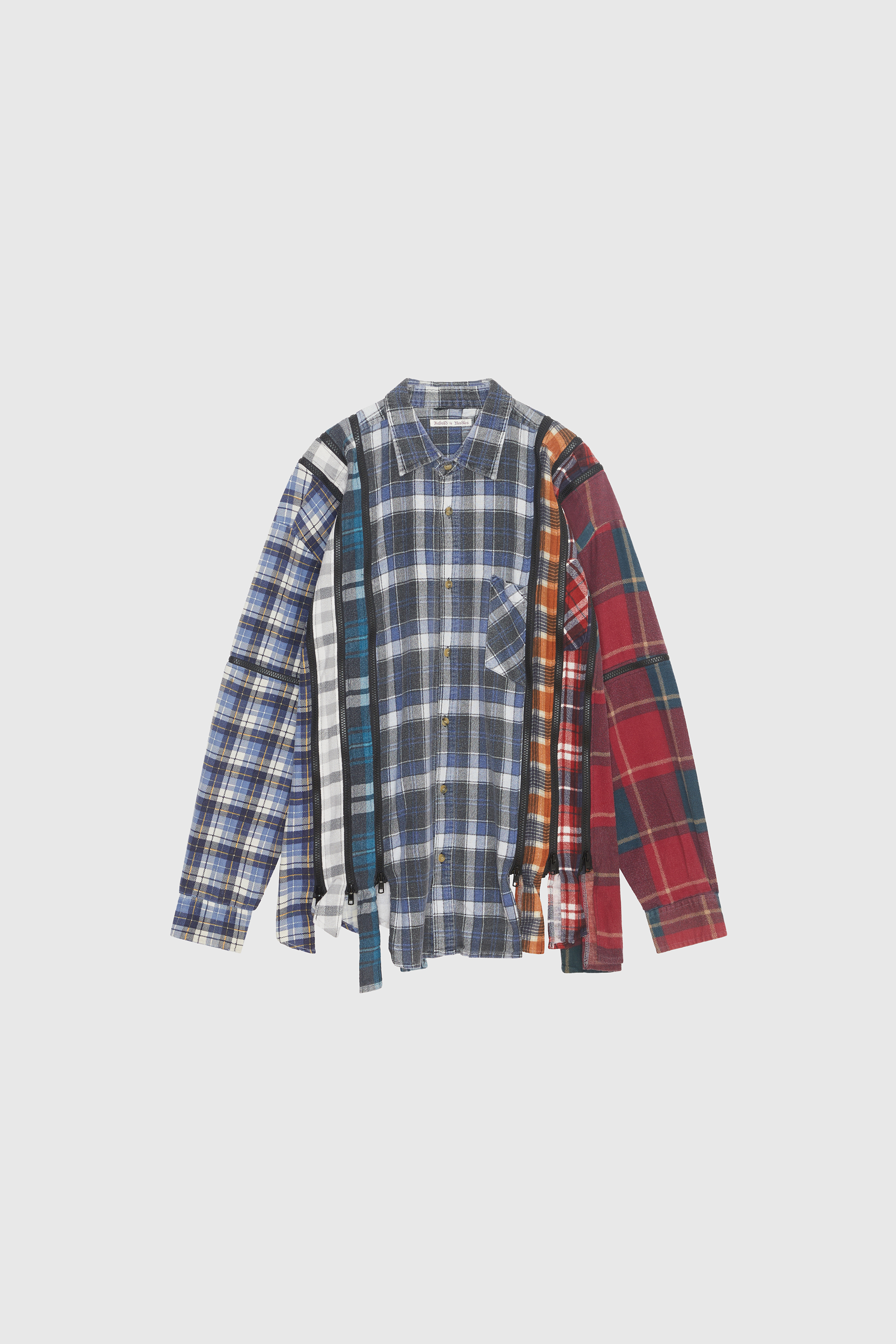 Needles Flannel Shirt - 7 Cuts Zipped - 03 Assorted | WoodWood.com