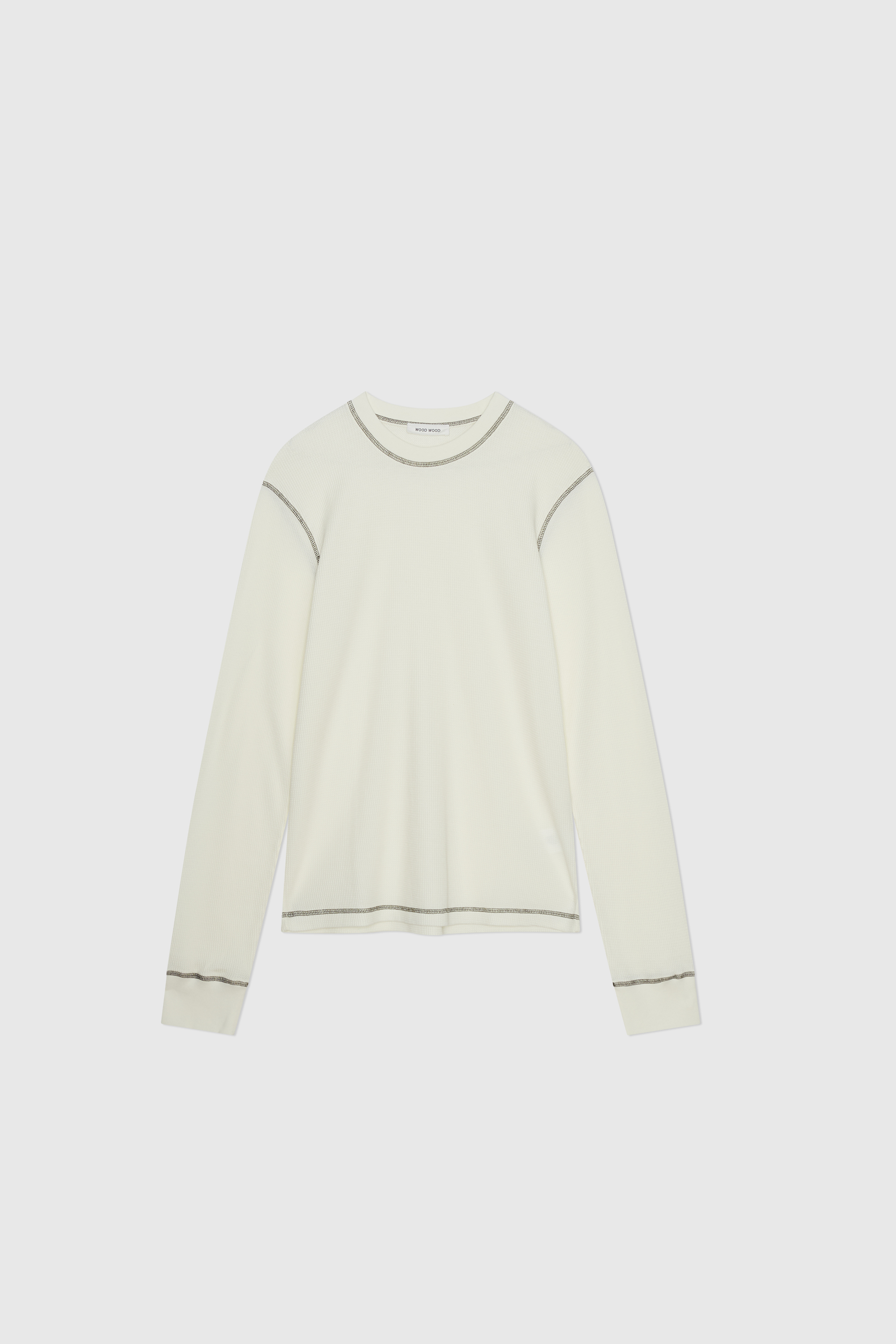 WTAPS Blank LS 02 / Tee. White | WoodWood.com